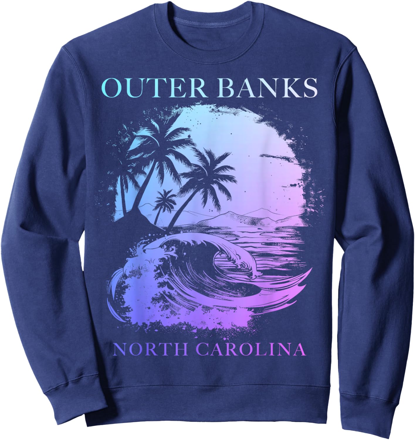 Outer Banks North Carolina Sweatshirt - Sweatshirt | Navy