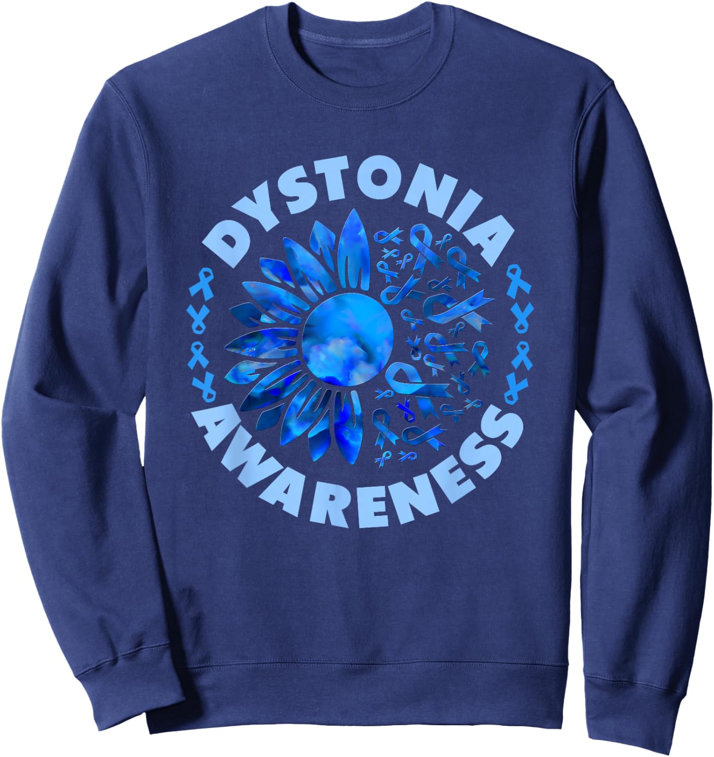 Dystonia Movement Disorder Sweatshirt - Sweatshirt | Navy