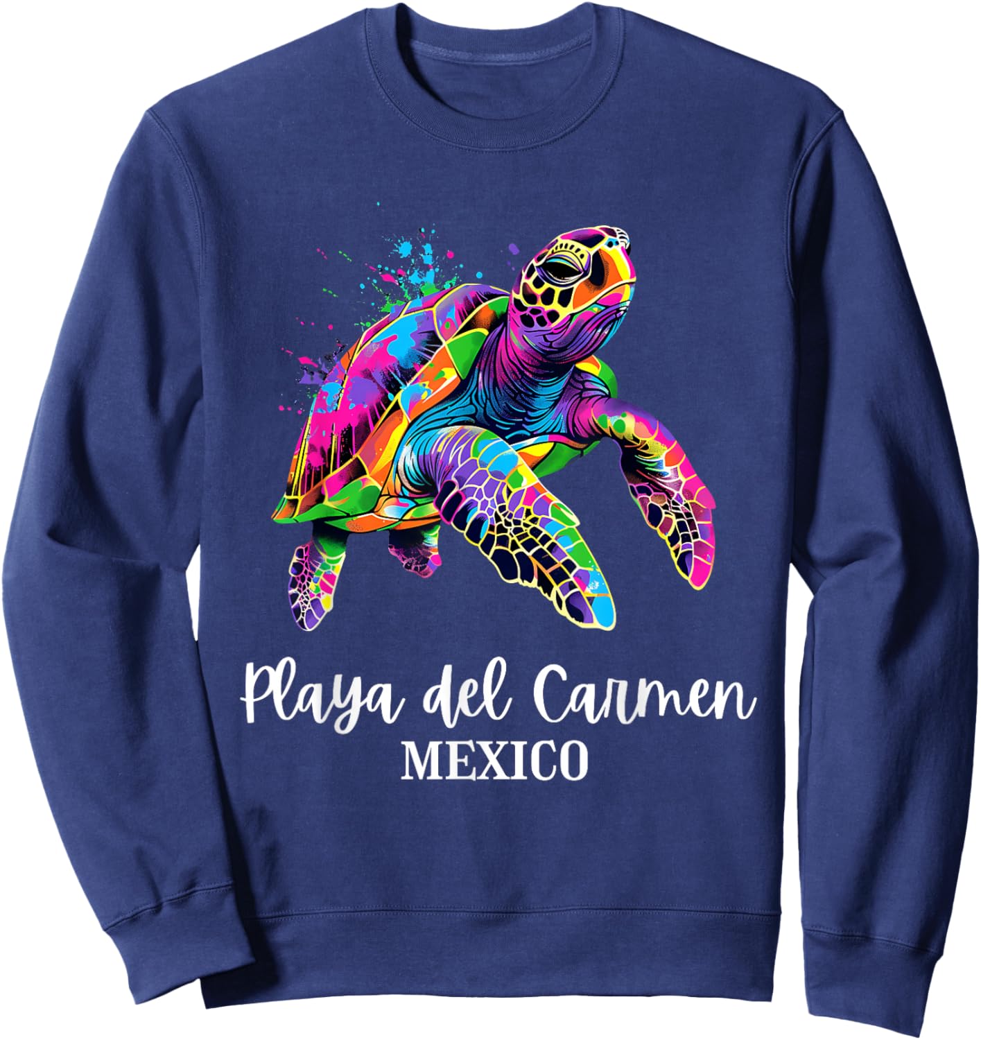 Playa Del Carmen Mexico Playa Souvenir Sweatshirt - Sweatshirt | Navy