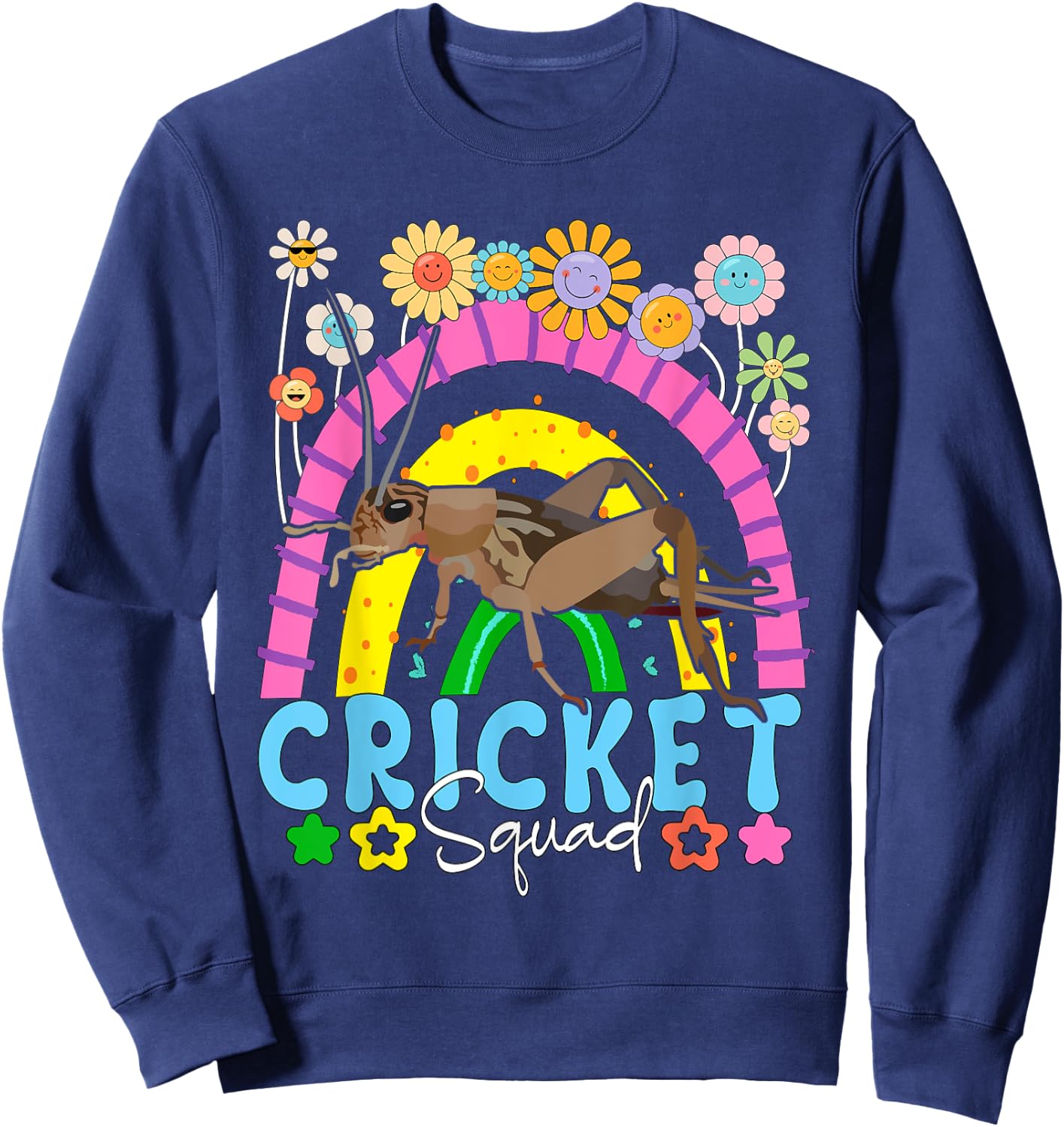 Cricket Costume Squad Matching Animal Lover Kids Toddler Sweatshirt - Sweatshirt | Navy
