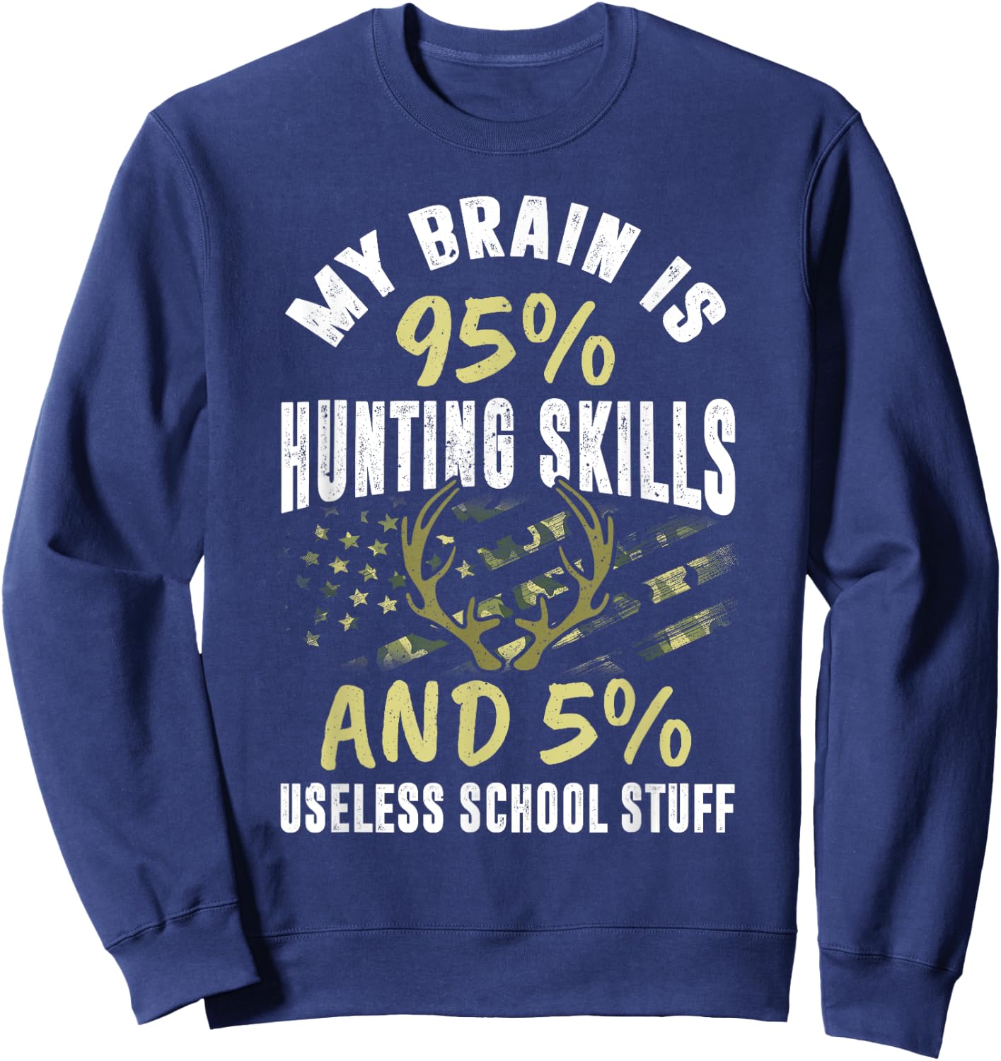 Hunting kid Sweatshirt - Sweatshirt | Navy