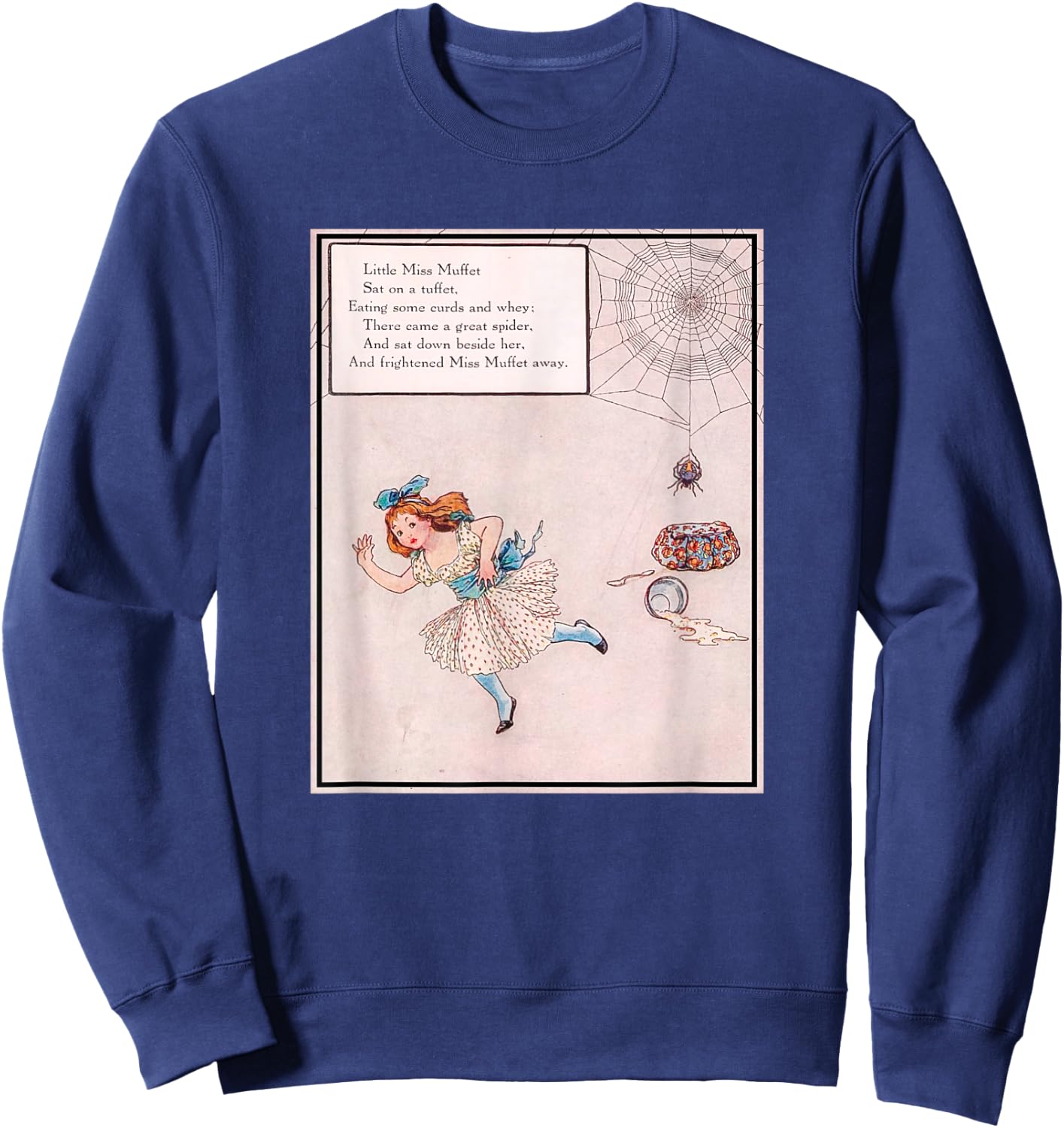 Little Miss Muffet (1915) Sweatshirt - Sweatshirt | Navy