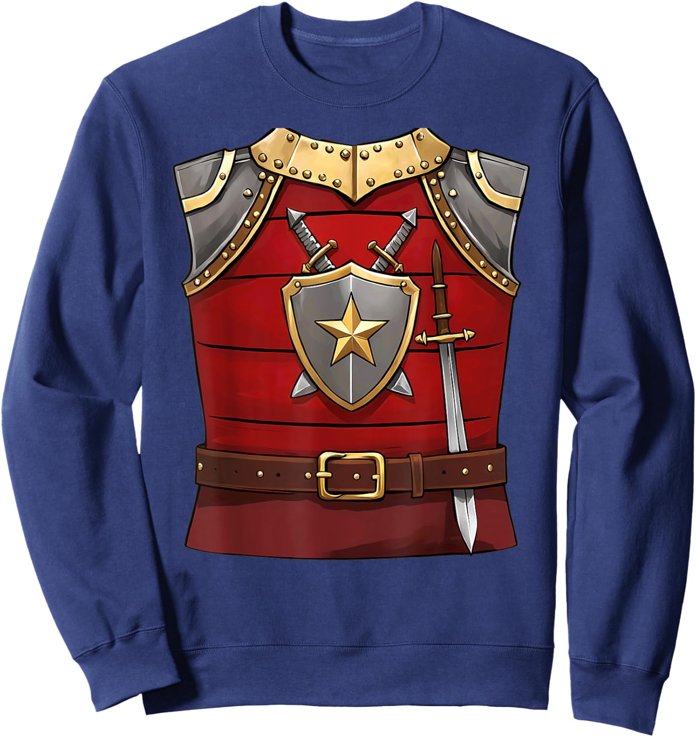 Knight Halloween Costume Sweatshirt - Sweatshirt | Navy