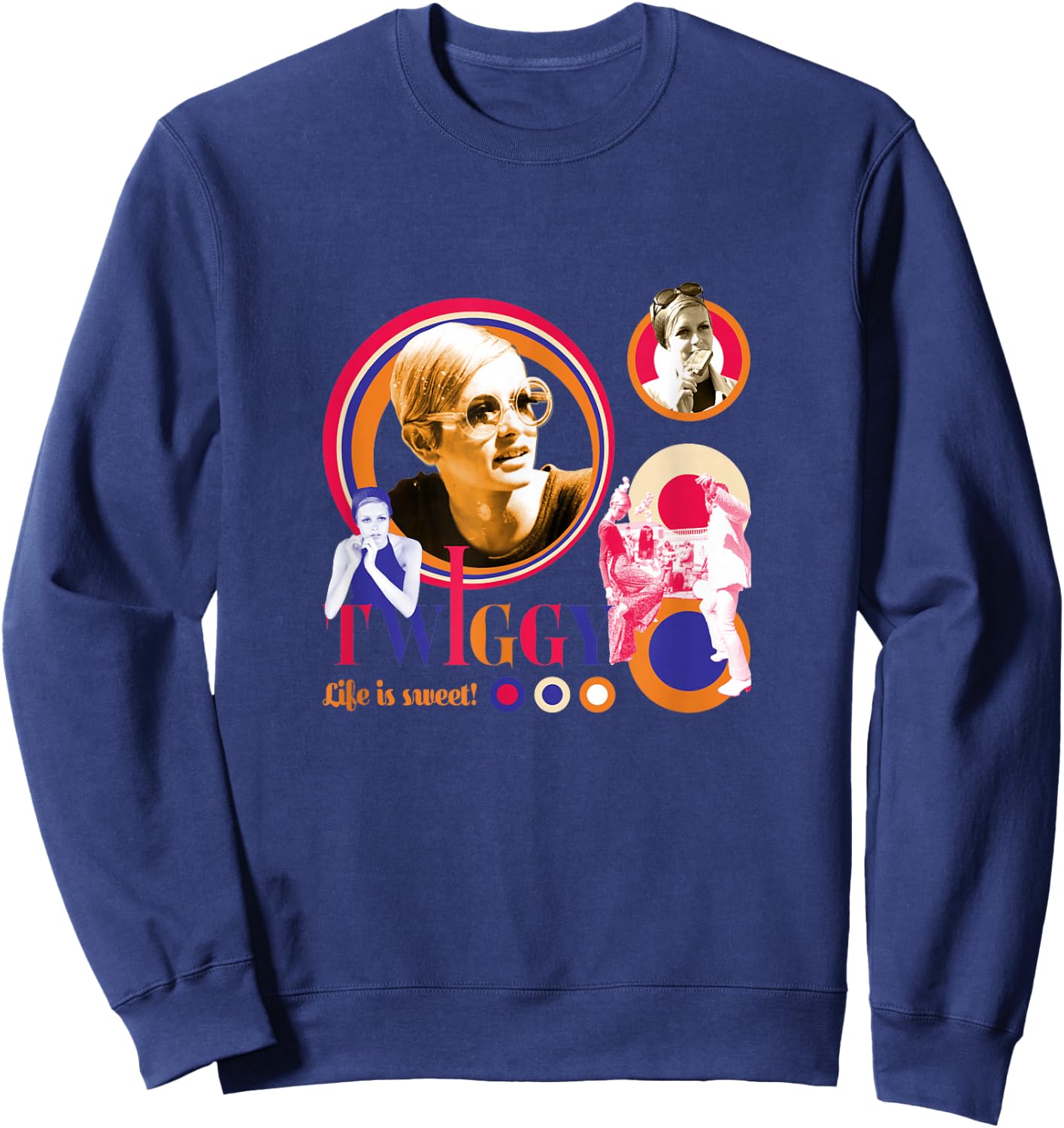 Twiggy_003 Sweatshirt - Sweatshirt | Navy