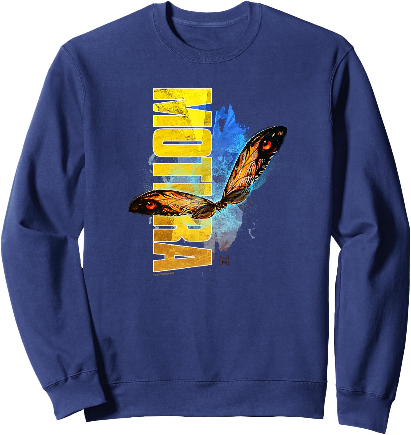 Monsterverse Mothra - Officially Licensed Sweatshirt - Sweatshirt | Navy
