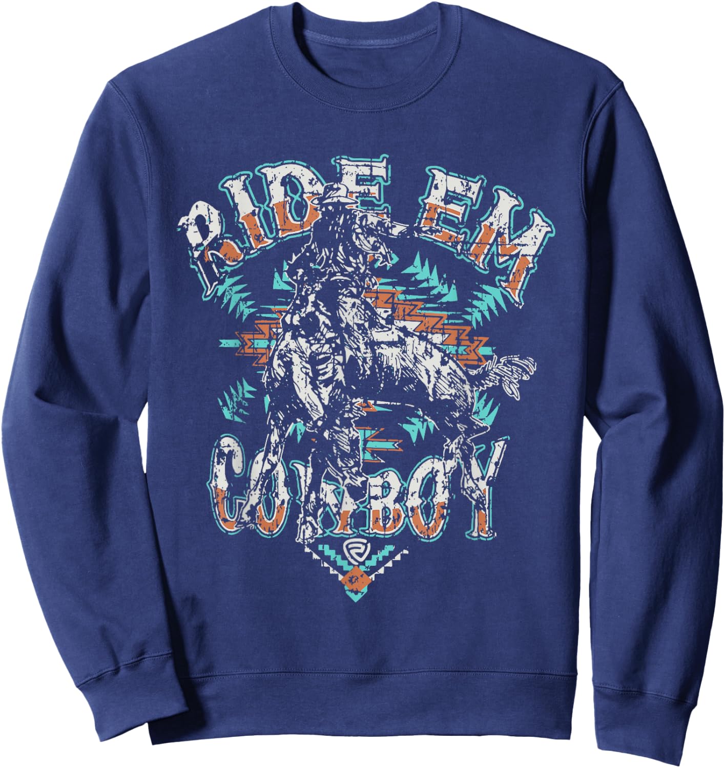 Ride Em Cowboy | Ride 'em Cowboy Sweatshirt - Sweatshirt | Navy