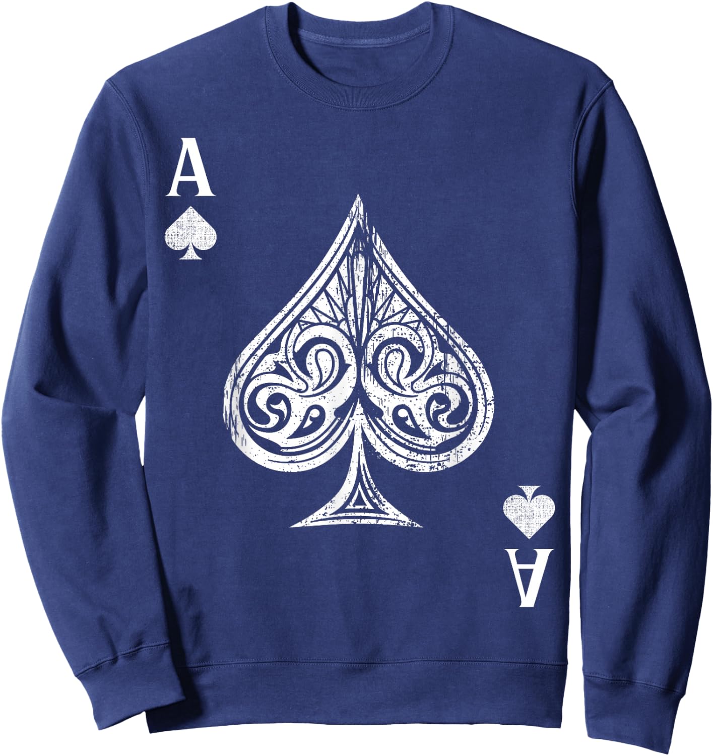 Ace of Spades Sweatshirt - Sweatshirt | Navy