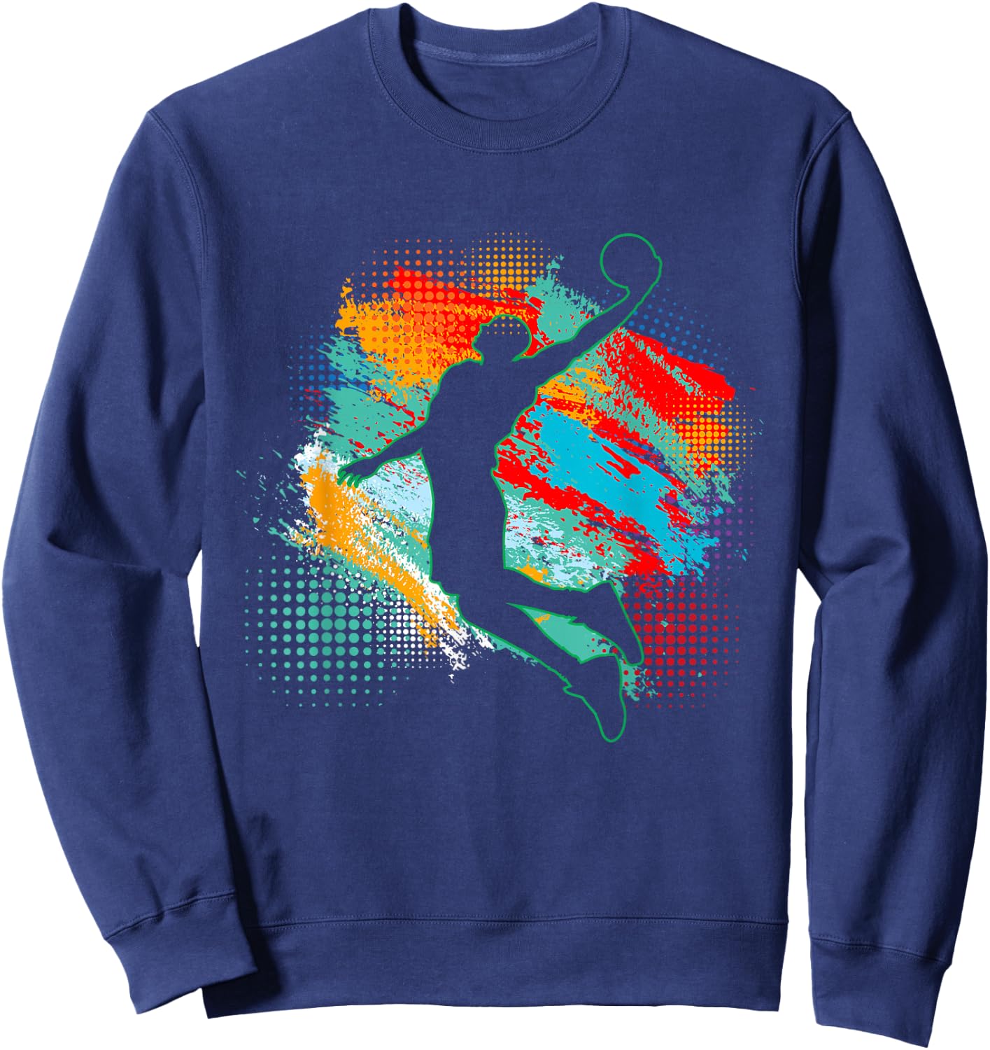 Basketball Sports Fan Men Kids Youth Player Sweatshirt - Sweatshirt | Navy