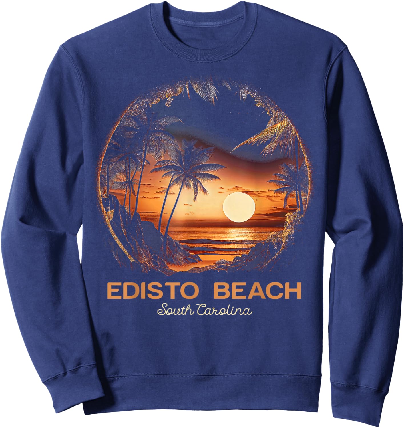 Edisto Beach South Carolina Sweatshirt - Sweatshirt | Navy