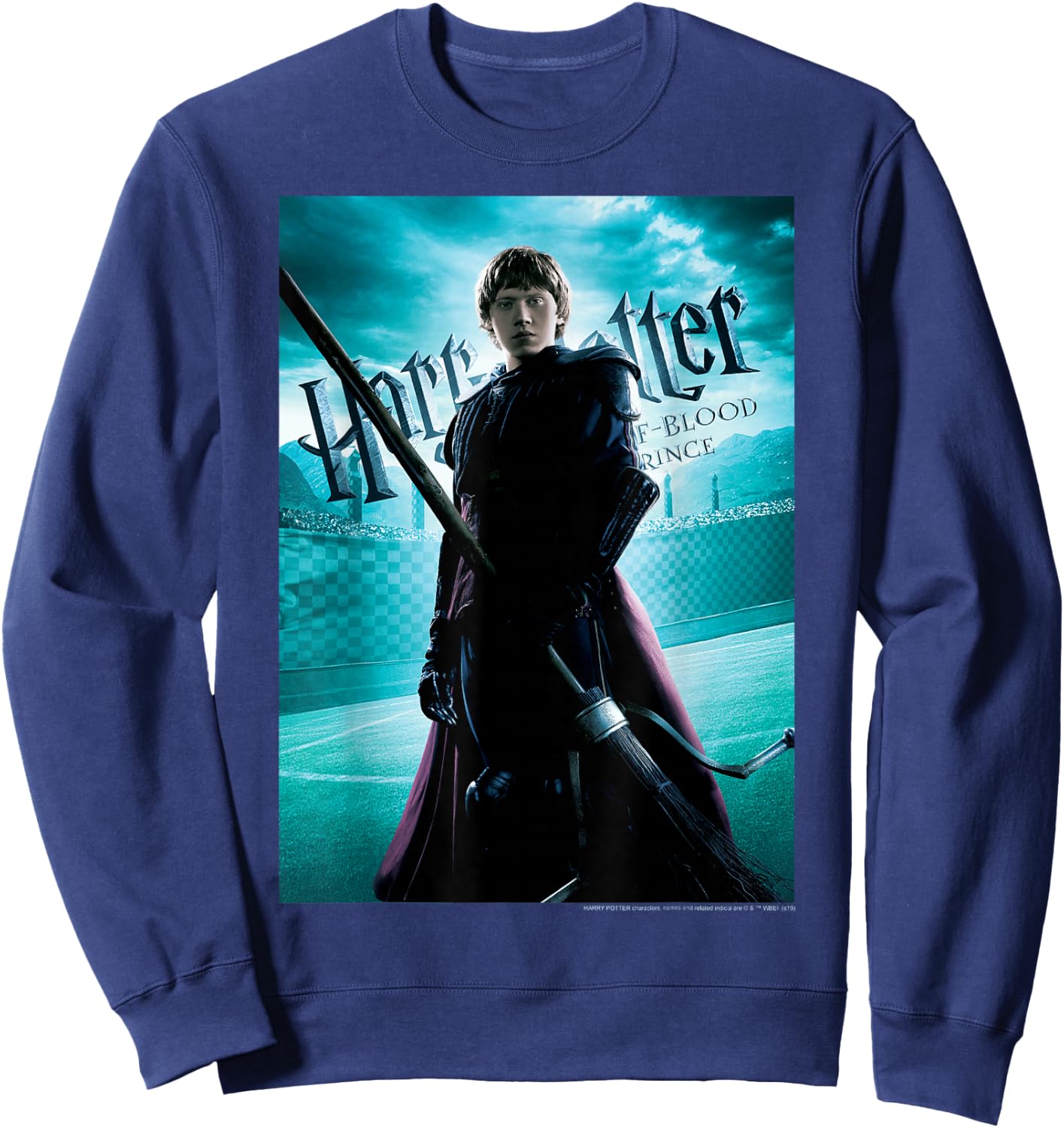 Harry Potter Half-Blood Prince Ron Weasley Poster Sweatshirt - Sweatshirt | Navy