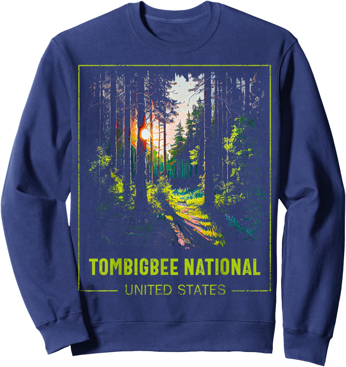 Tombigbee National United States Sweatshirt - Sweatshirt | Navy