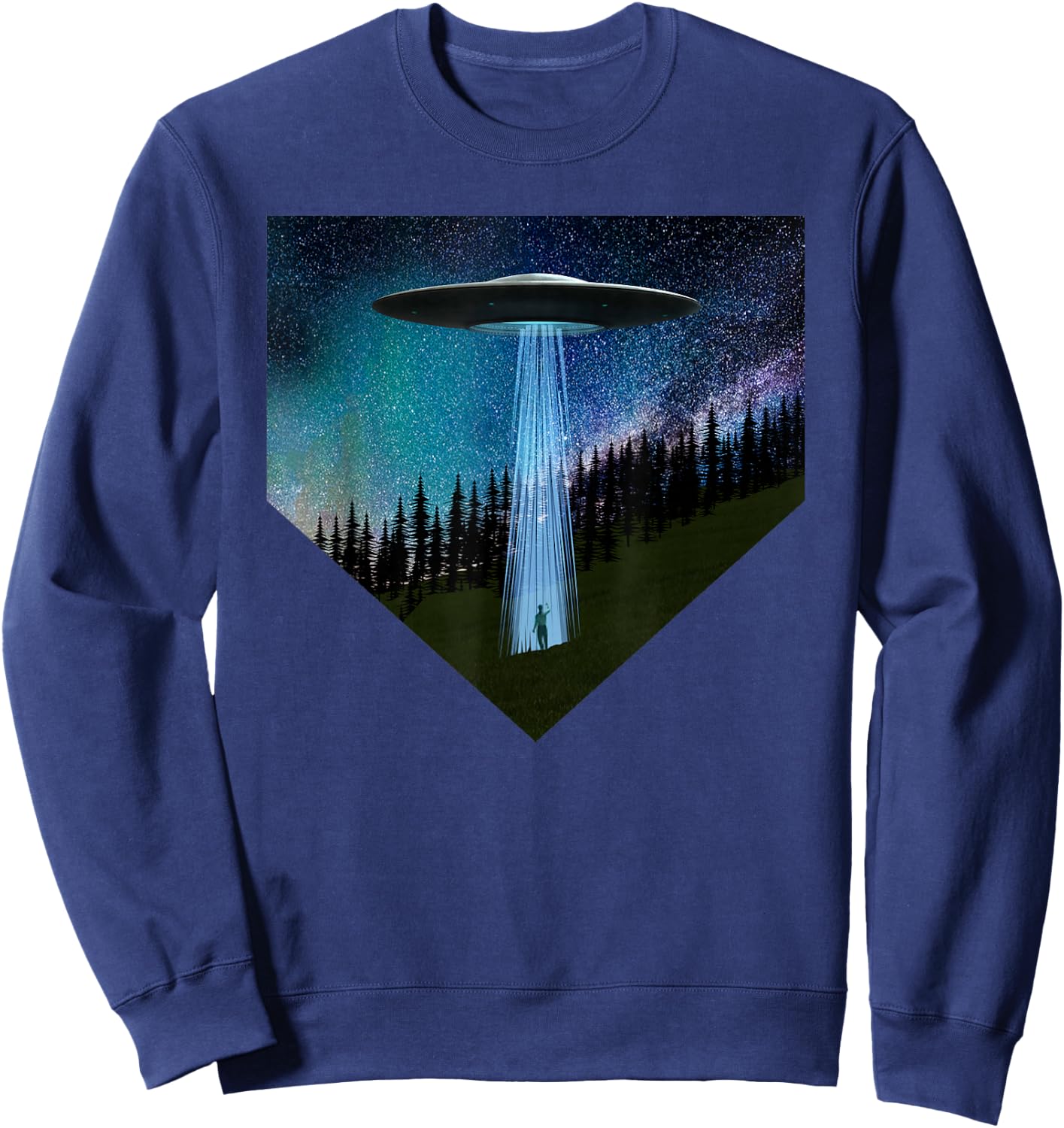 Flying Saucers Ufos Abductions Alien Conspiracies Sweatshirt - Sweatshirt | Navy