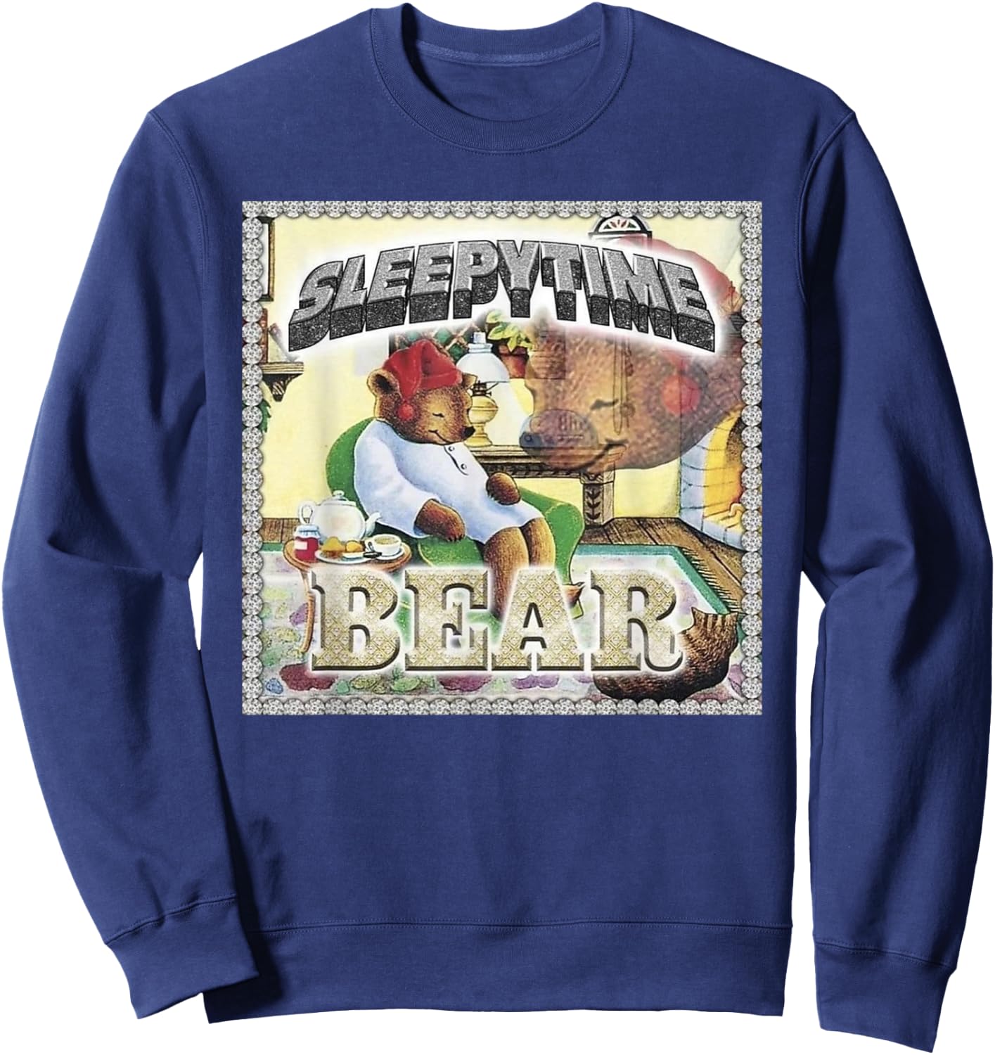Sleepytime Bear Shirt Sleepytime Bear Sweatshirt - Sweatshirt | Navy