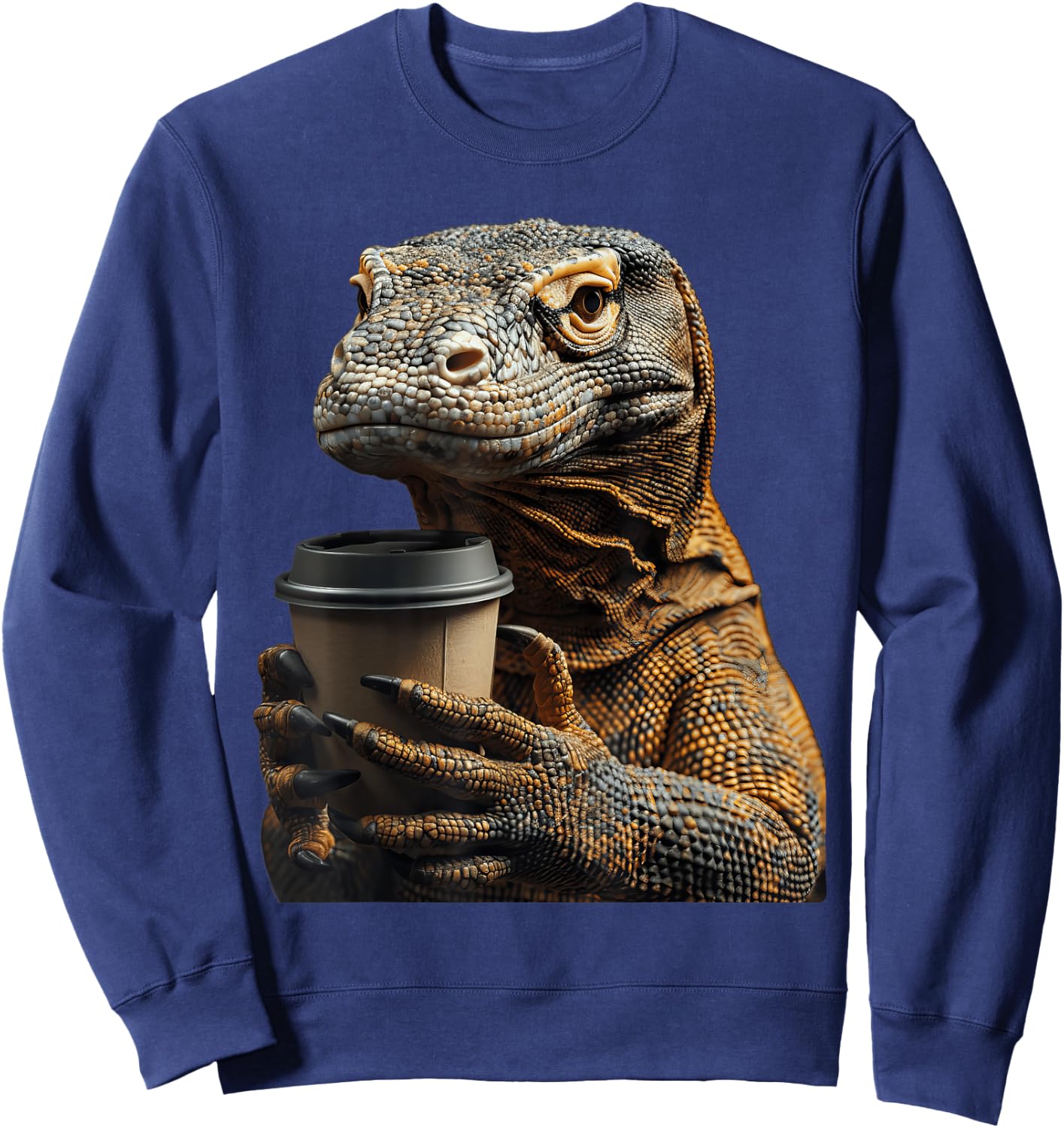 Komodo Dragon Coffee Sweatshirt - Sweatshirt | Navy