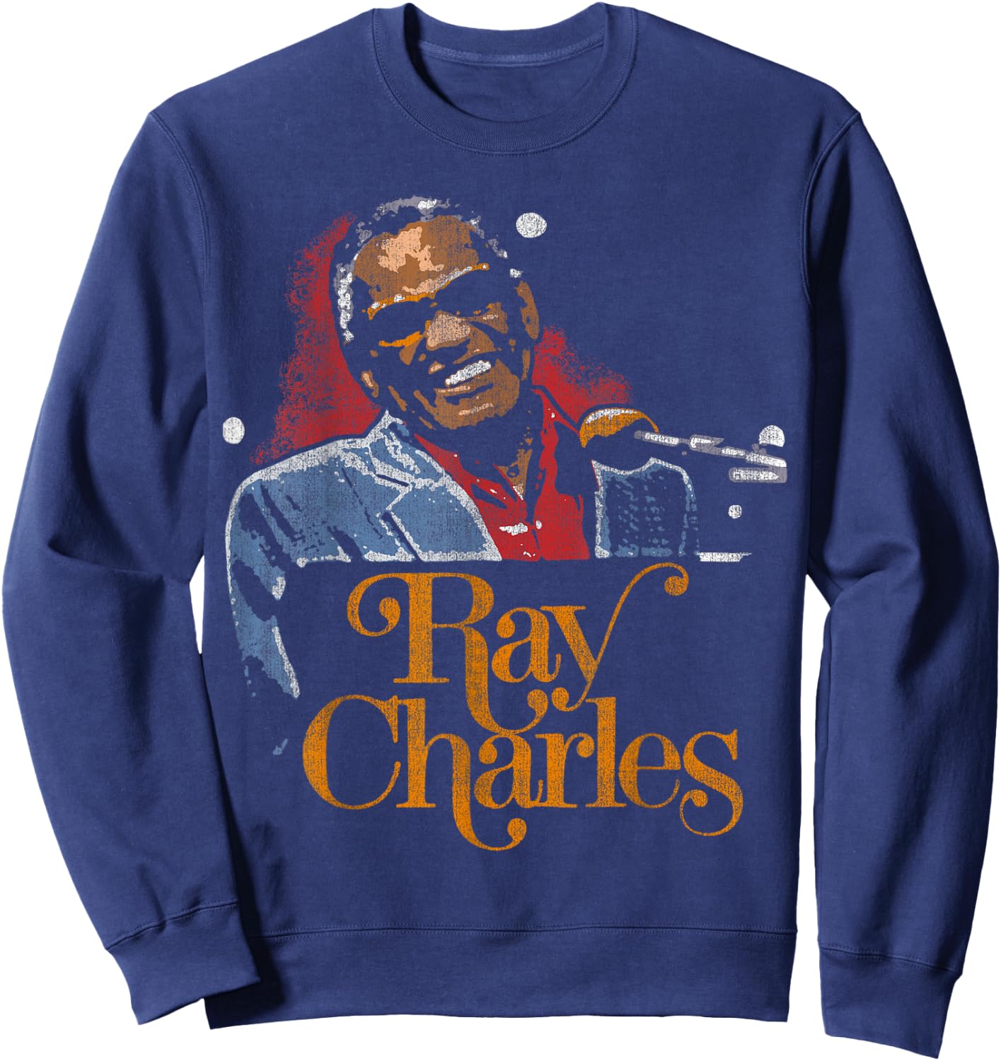 Ray Charles - Million Dollar Smile Sweatshirt - Sweatshirt | Navy
