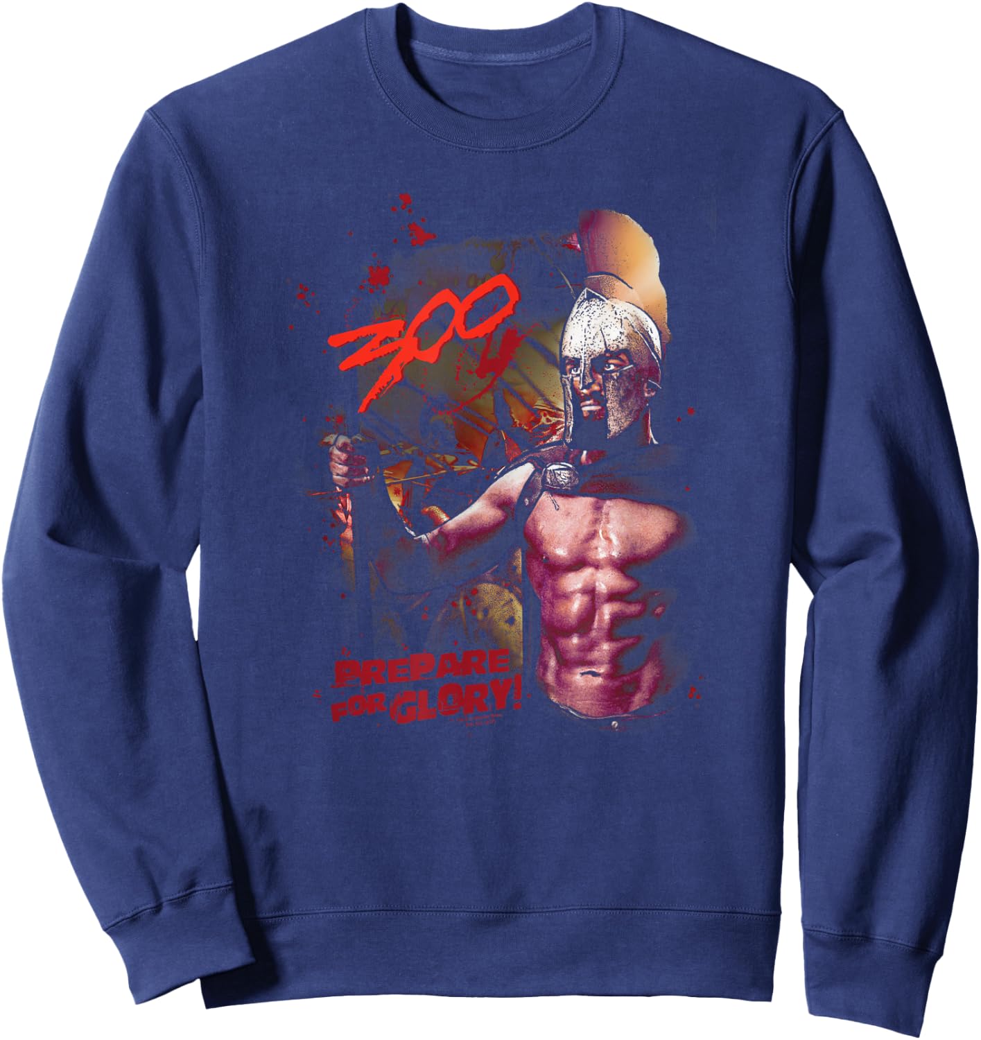300 Movie Prepare for Glory Sweatshirt - Sweatshirt | Navy