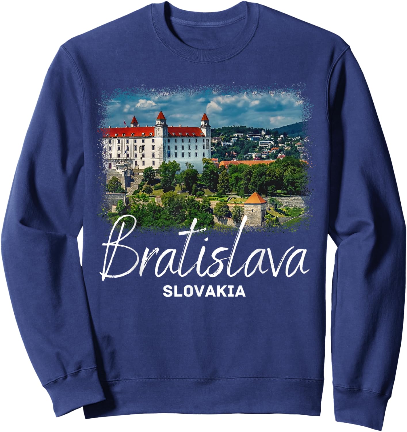 Slovakia Bratislava Souvenir / Bratislava Sweatshirt - Sweatshirt | Navy