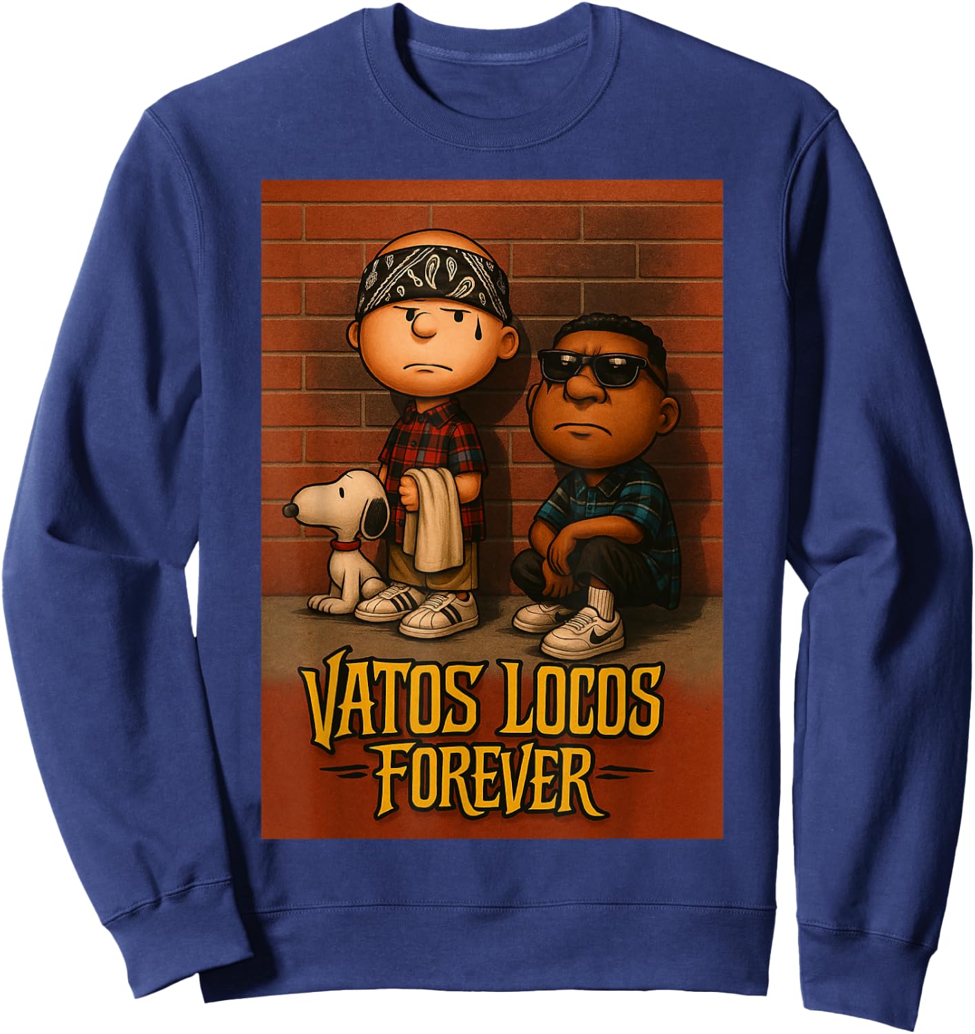 Vatos Locos for Ever Sweatshirt - Sweatshirt | Navy