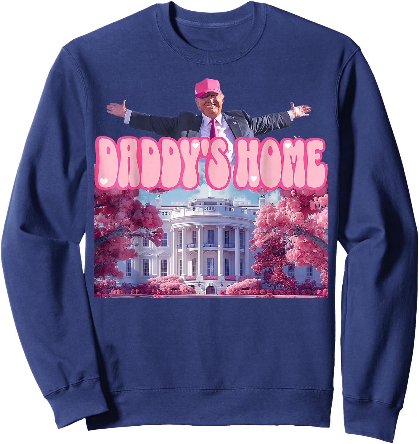 Daddy's Home Sweatshirt - Sweatshirt | Navy