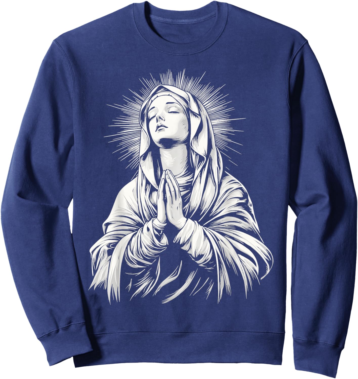 The Blessed Virgin Mary Sweatshirt - Sweatshirt | Navy
