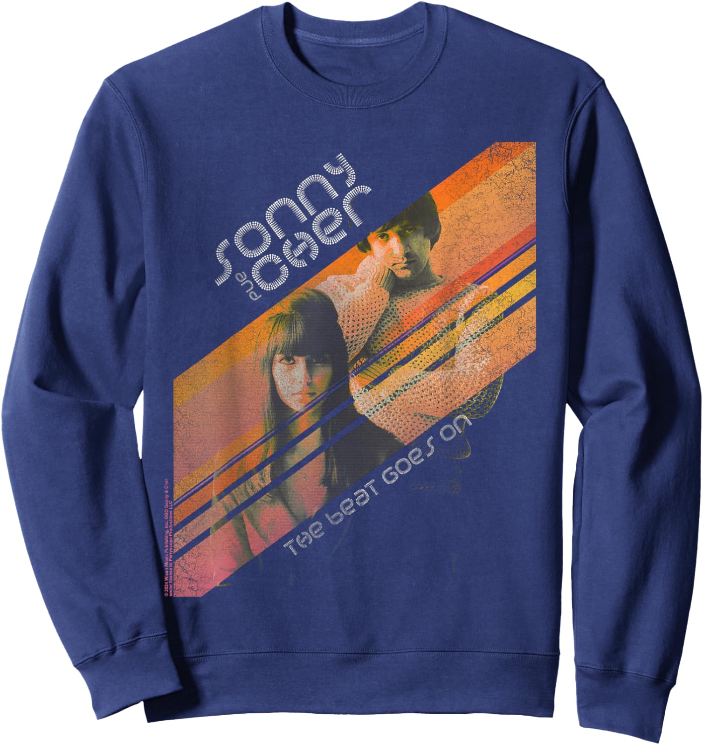 Sonny and Cher The Beat Goes On Sweatshirt - Sweatshirt | Navy