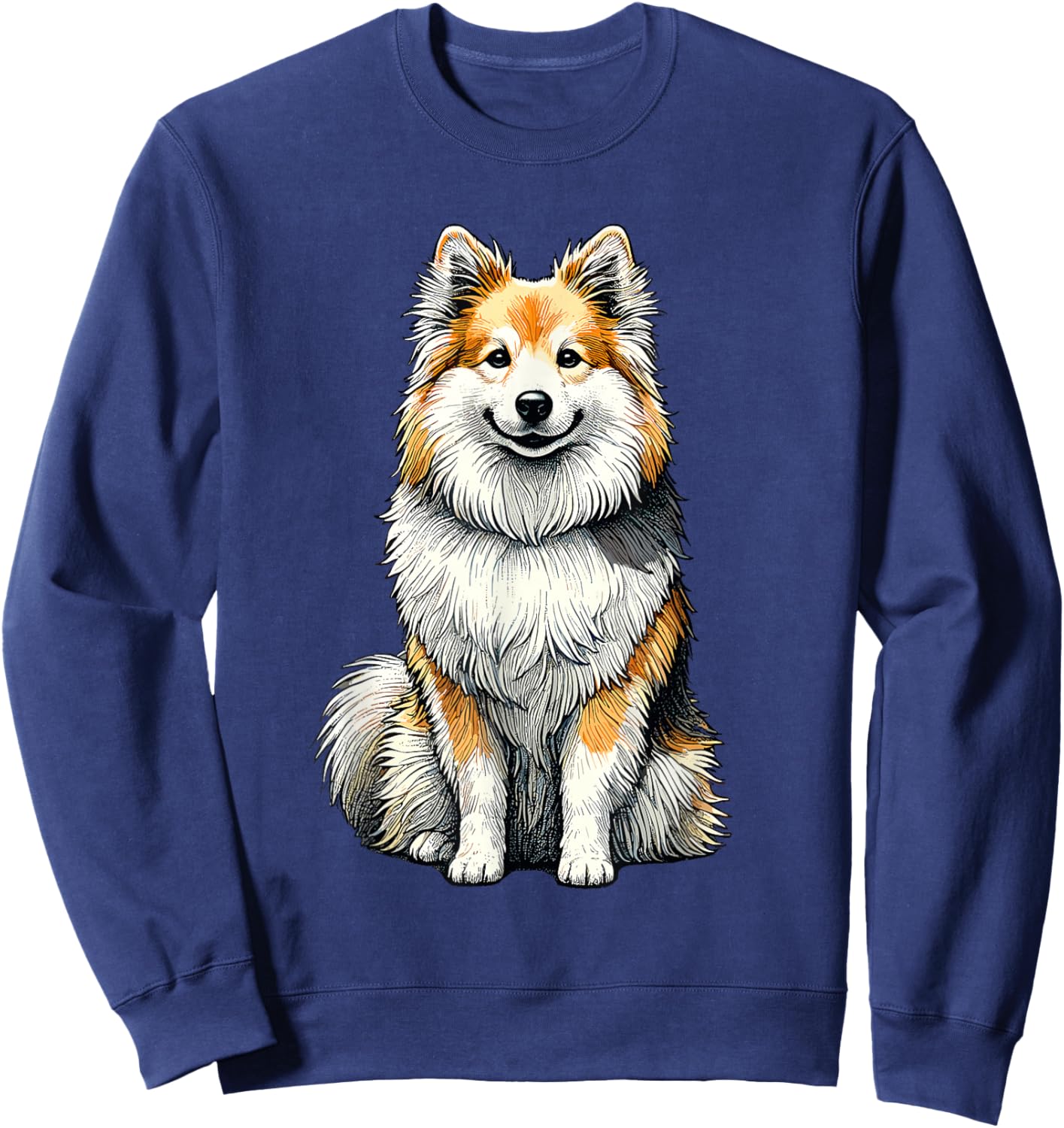 Icelandic Sheepdog Sweatshirt - Sweatshirt | Navy