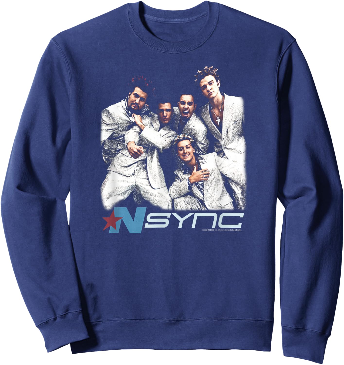 NSYNC Official Sailing Sweatshirt - Sweatshirt | Navy