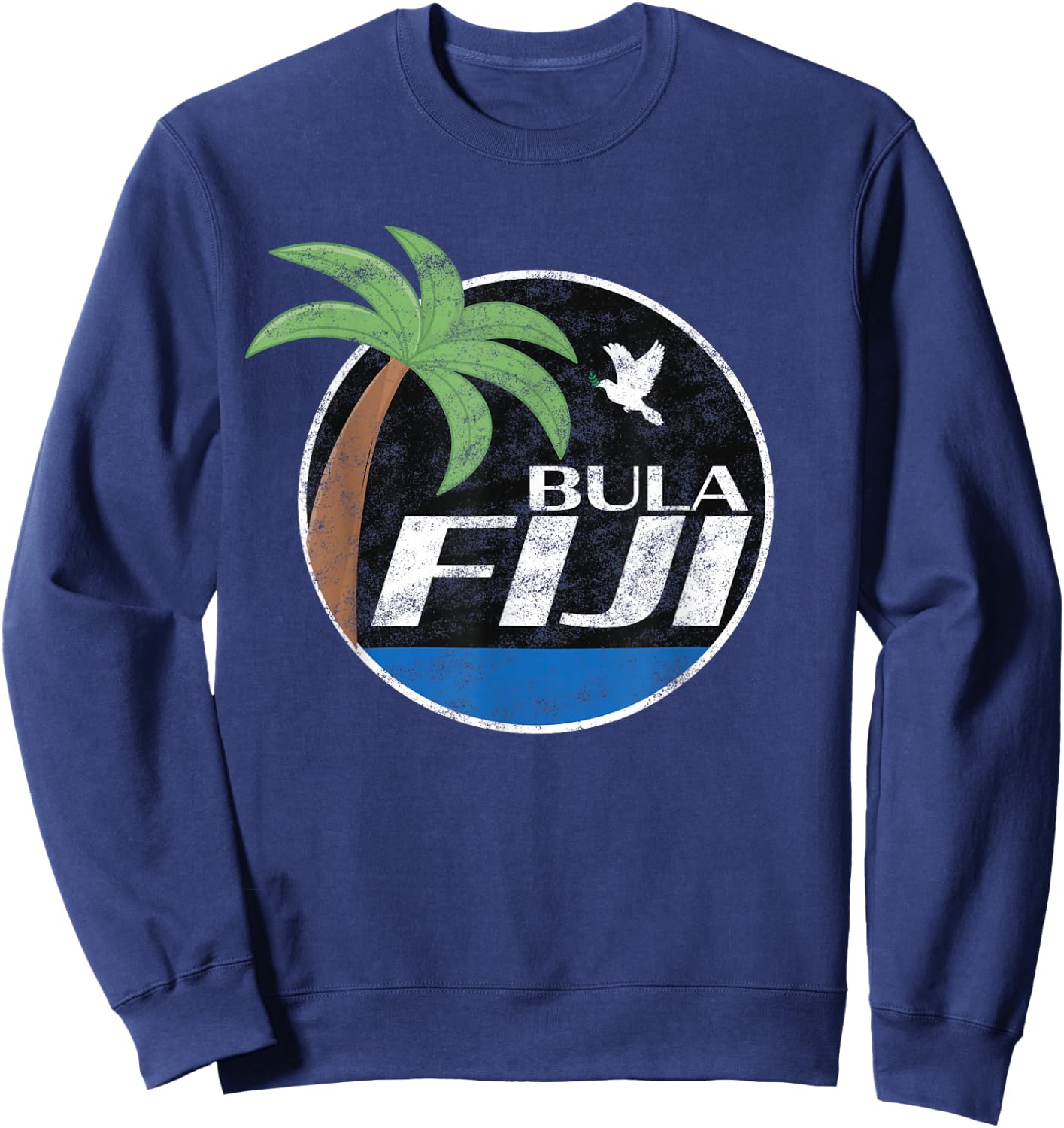 Tourist and Native Fiji Bula Sweatshirt - Sweatshirt | Navy