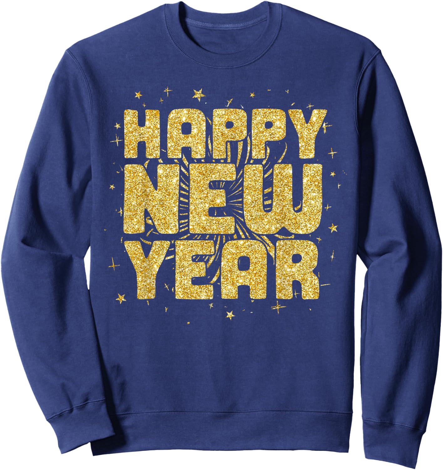 Happy New Year 2026 New Years Eve Party Countdown Fireworks Sweatshirt - Sweatshirt | Navy