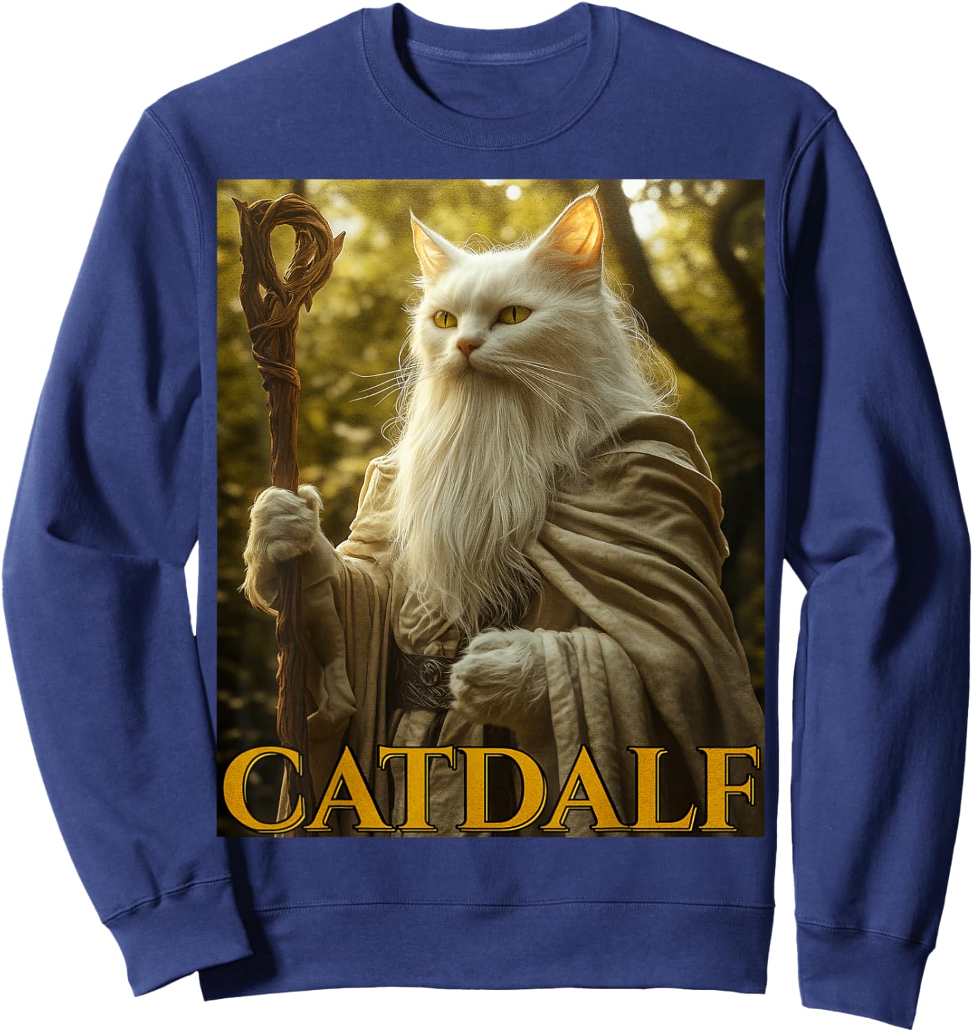Catdalf Sweatshirt - Sweatshirt | Navy