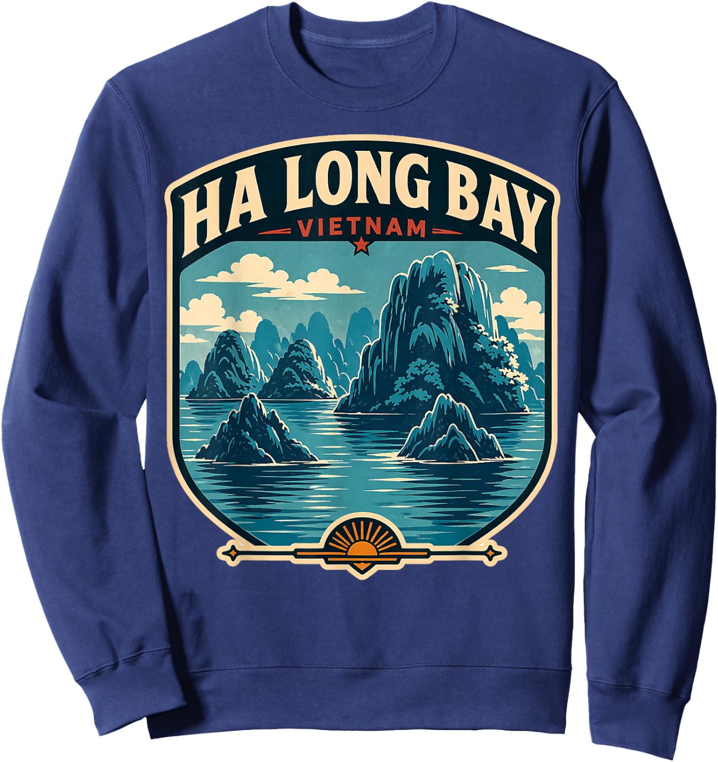 T-Shirt Sweatshirt - Sweatshirt | Navy