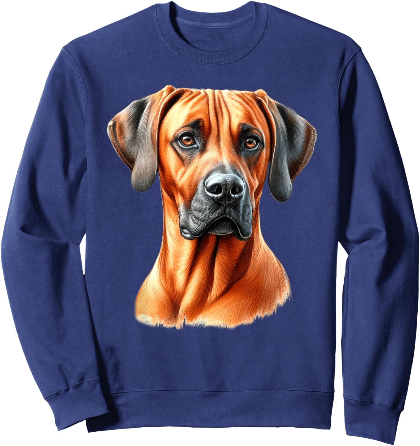 Rhodesian Ridgeback Dog Sweatshirt - Sweatshirt | Navy