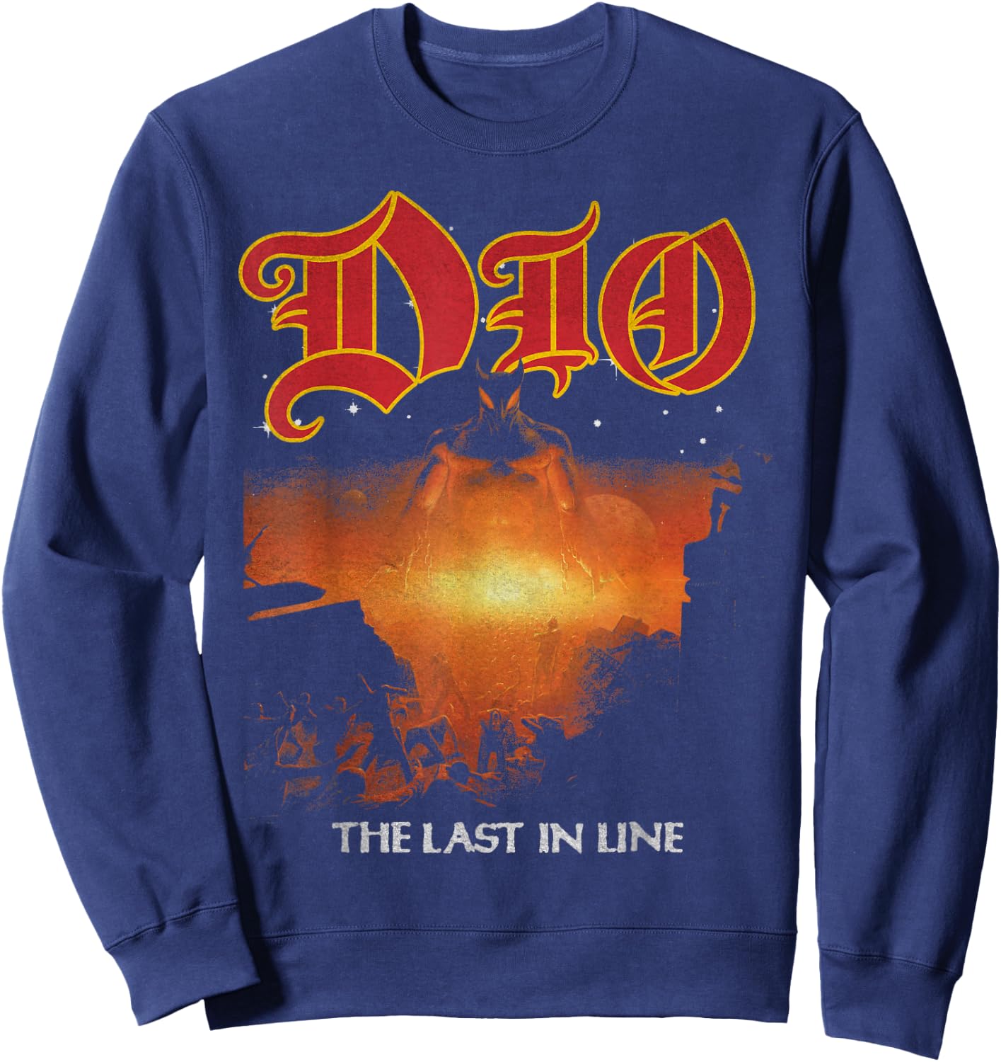 Dio – TLIL 40th Anniversary Stars Sweatshirt - Sweatshirt | Navy