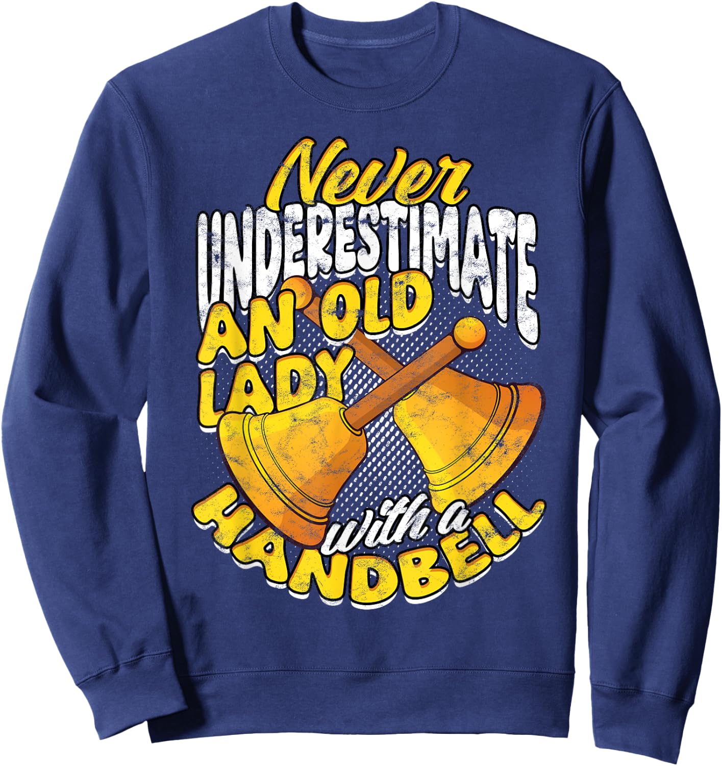 Handbell Music Choir Handbell Sweatshirt - Sweatshirt | Navy