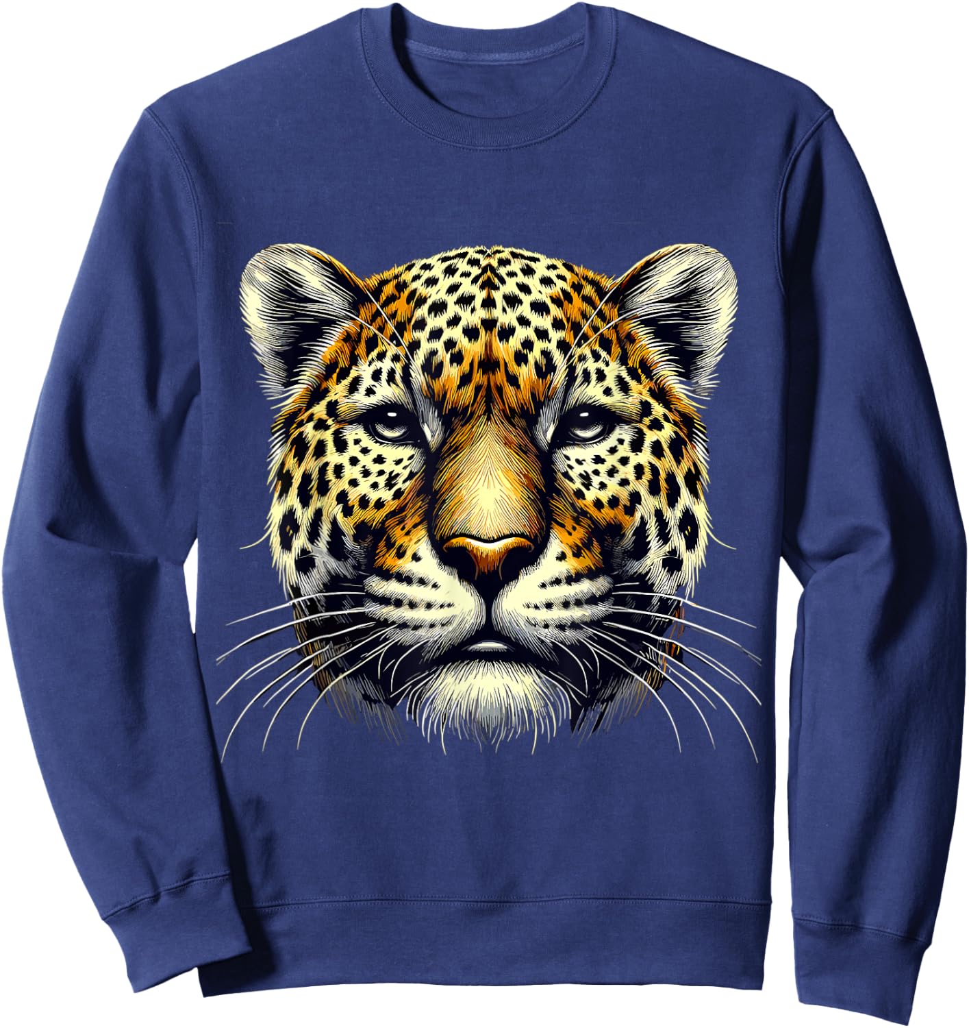 Jaguar Animal Sweatshirt - Sweatshirt | Navy