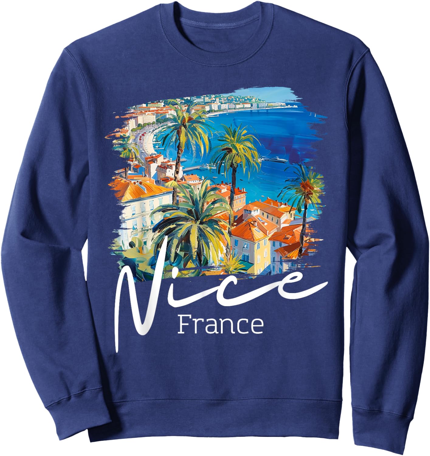 Nice France Sweatshirt - Sweatshirt | Navy