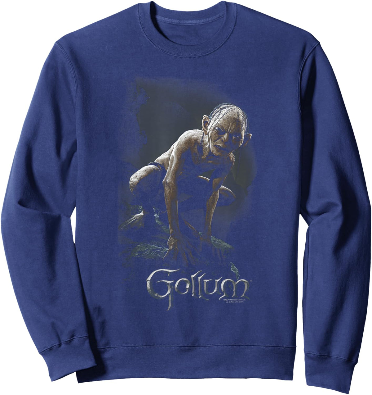 The Lord of the Rings Gollum Sweatshirt - Sweatshirt | Navy