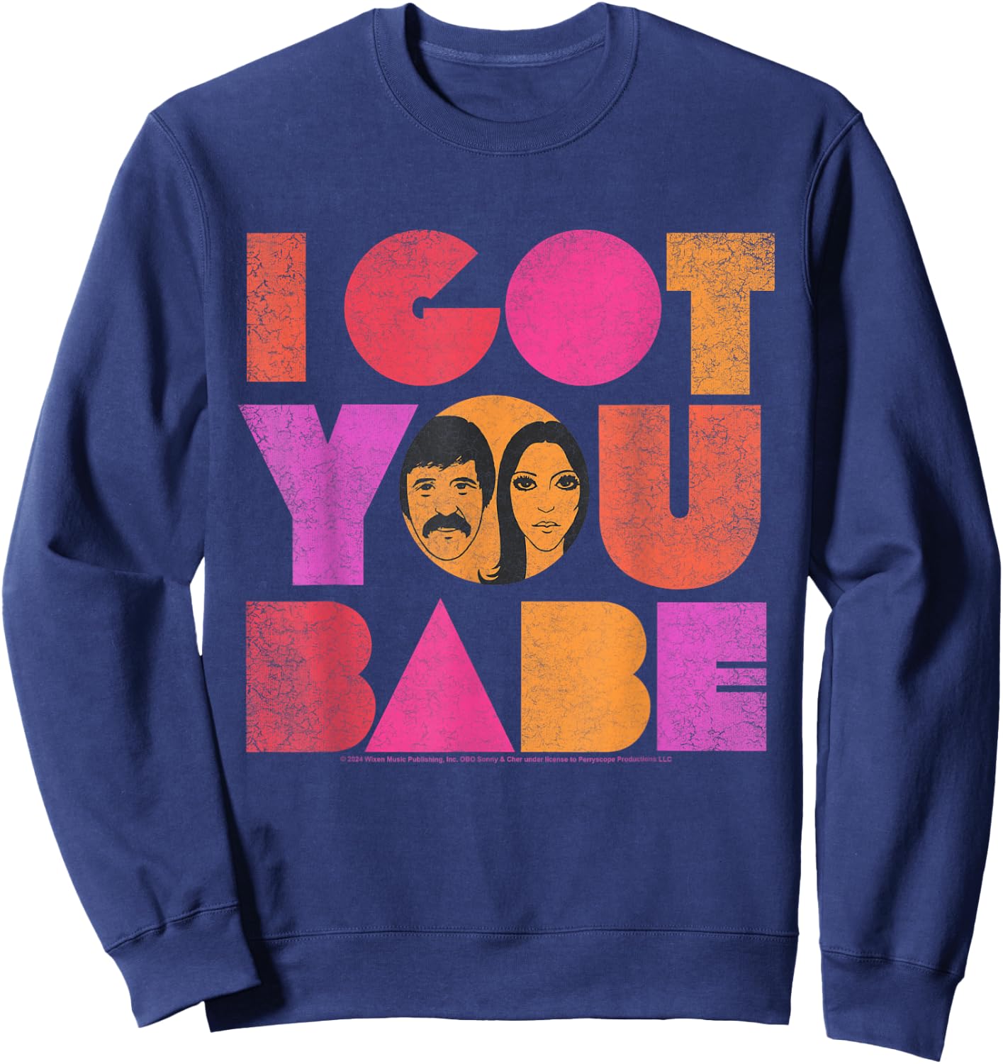 Sonny and Cher I Got You Babe Sweatshirt - Sweatshirt | Navy