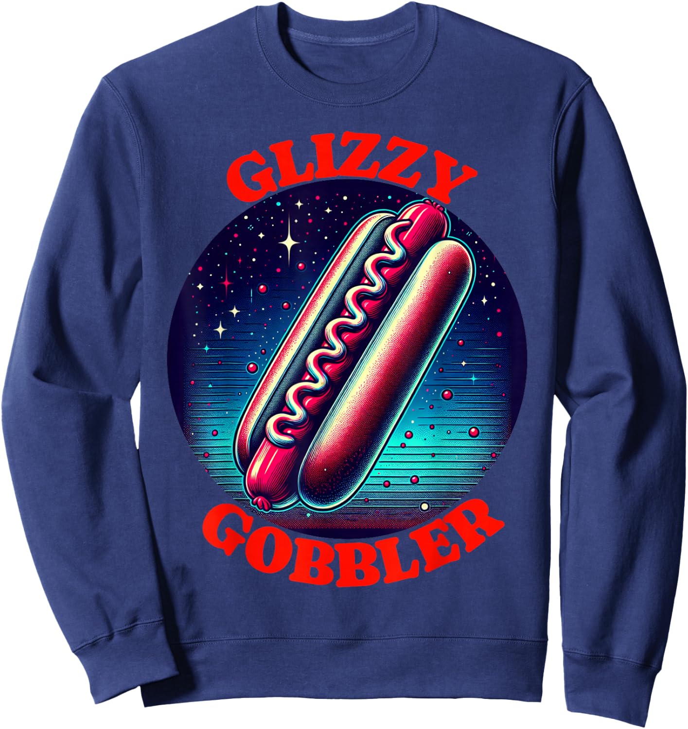 Glizzy Gobbler Sweatshirt - Sweatshirt | Navy