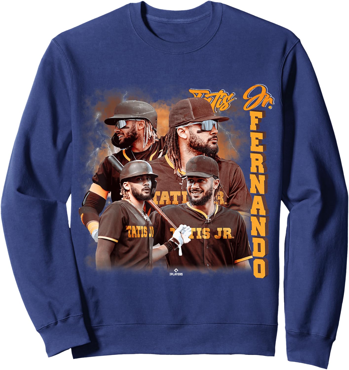 Fernando Tatis Jr. | San Diego Baseball Player | MLBTAT5005 Sweatshirt - Sweatshirt | Navy