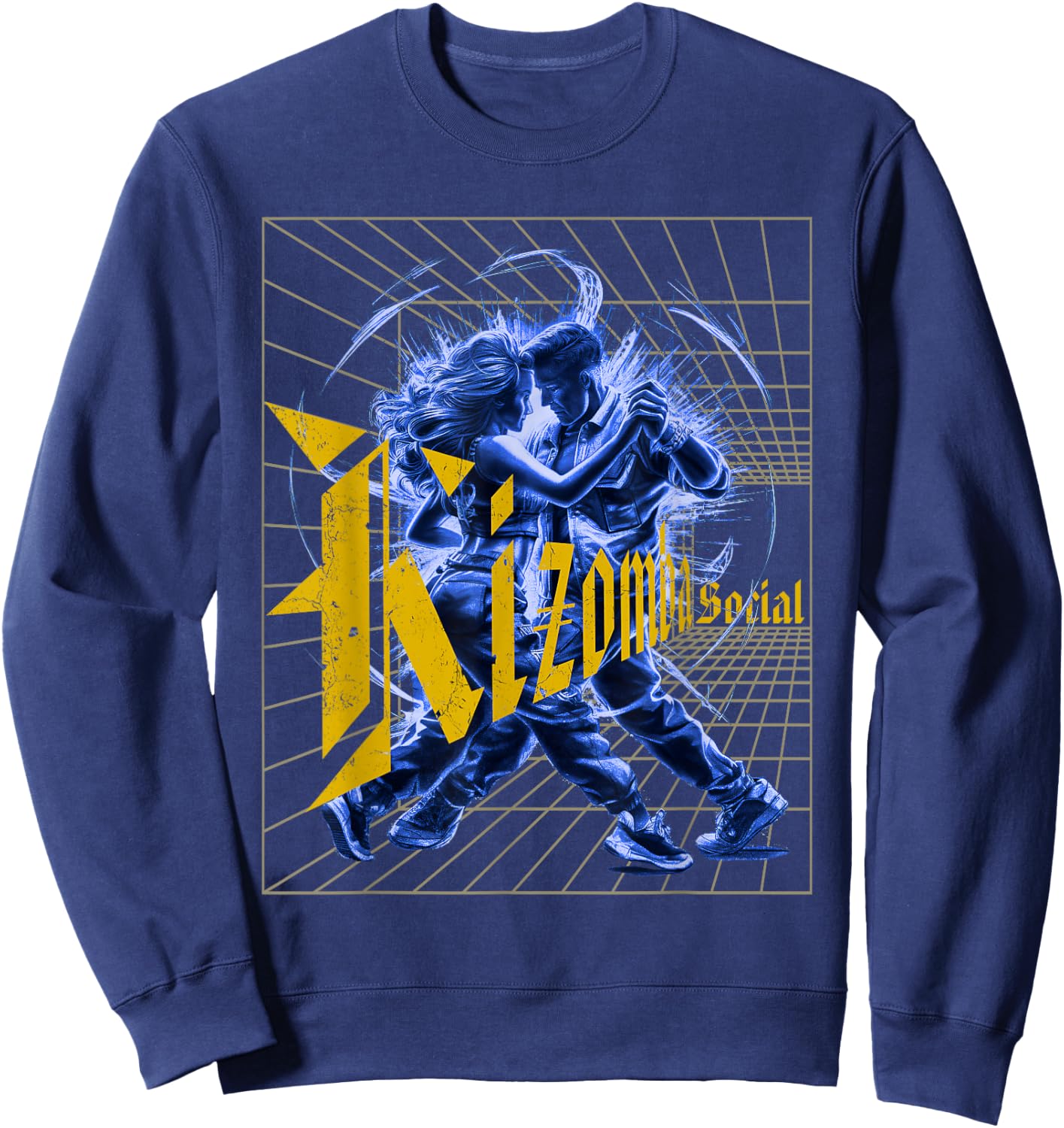 Kizomba Social Perspective Urban Kiz Kizombero Kizz Sweatshirt - Sweatshirt | Navy