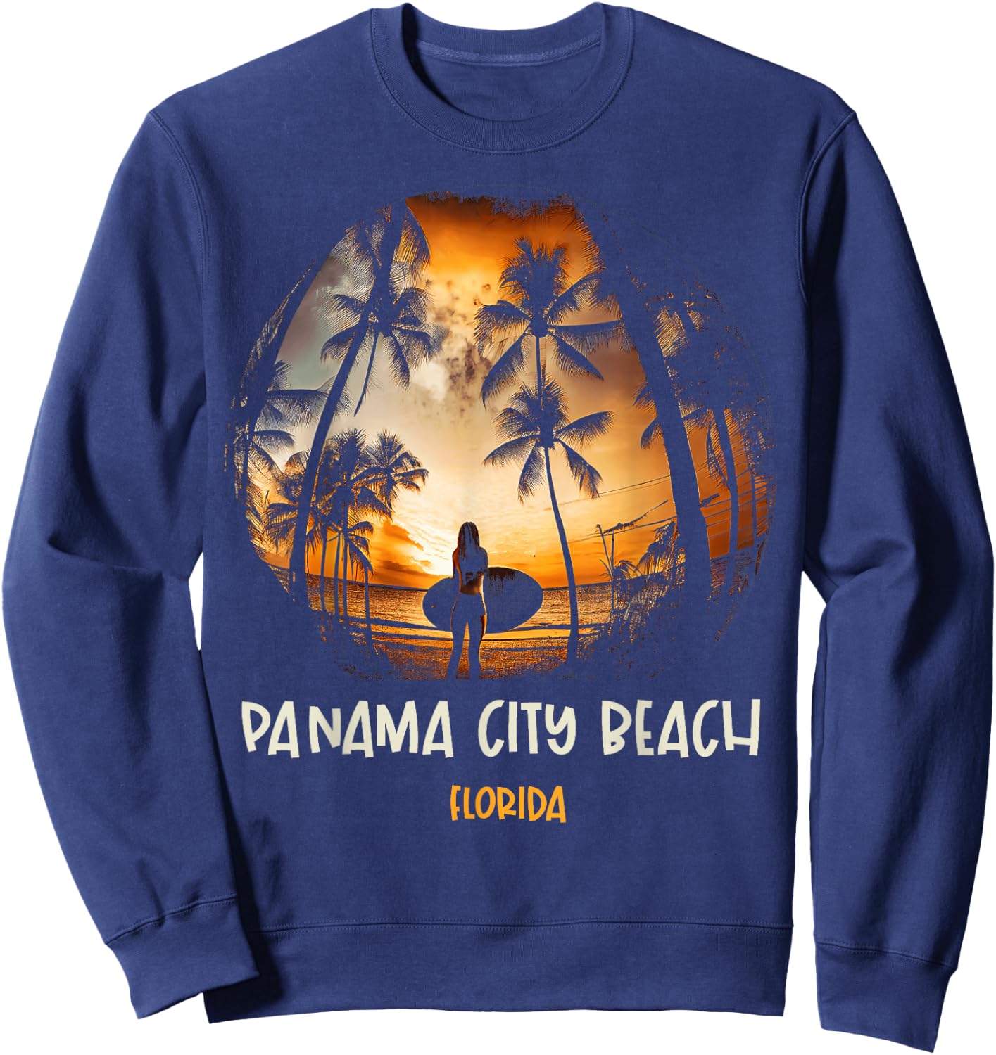 Panama City Beach Florida Sweatshirt - Sweatshirt | Navy