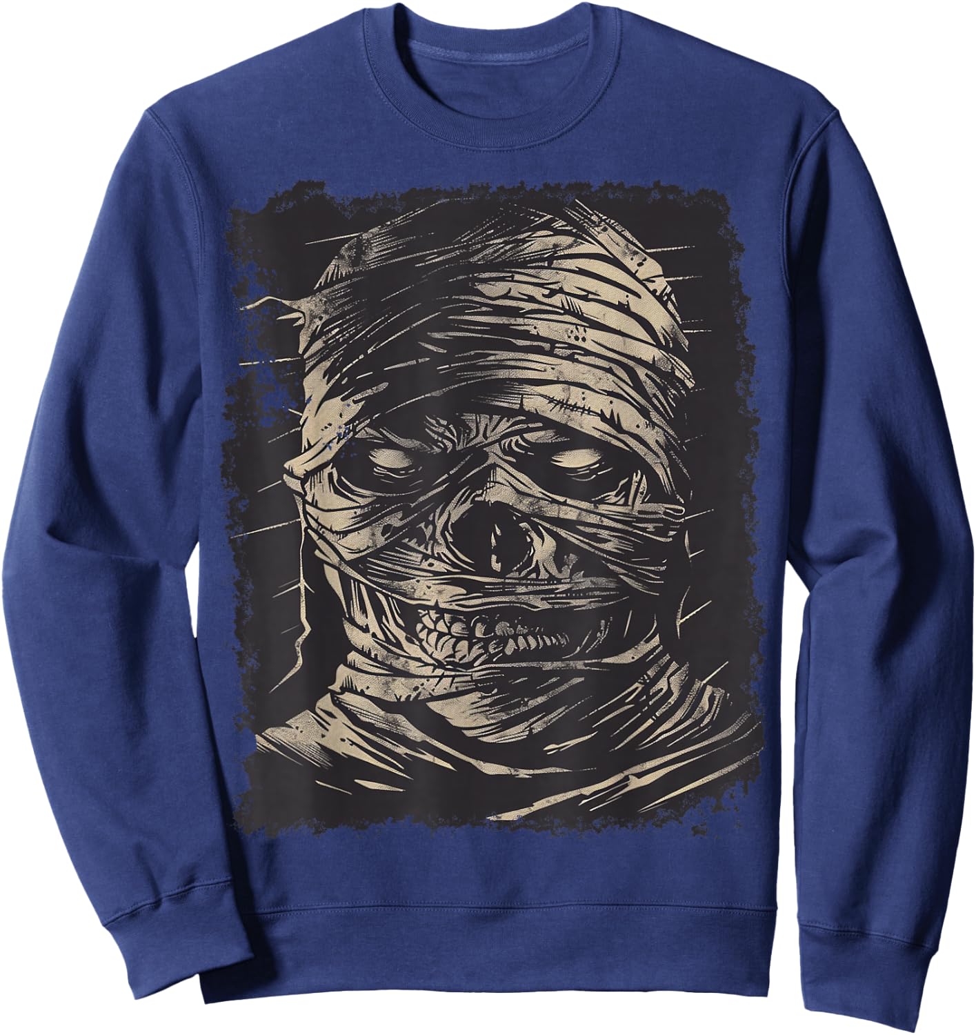 Scary Mummy Sweatshirt - Sweatshirt | Navy