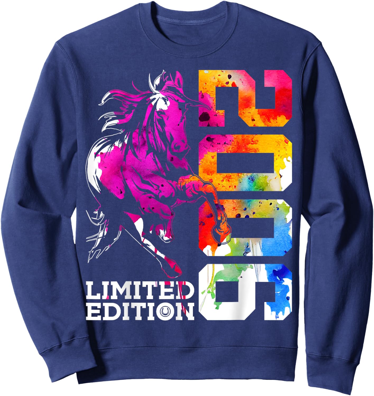 Limited Edition 2006 Riding Horse 19th Birthday Sweatshirt - Sweatshirt | Navy