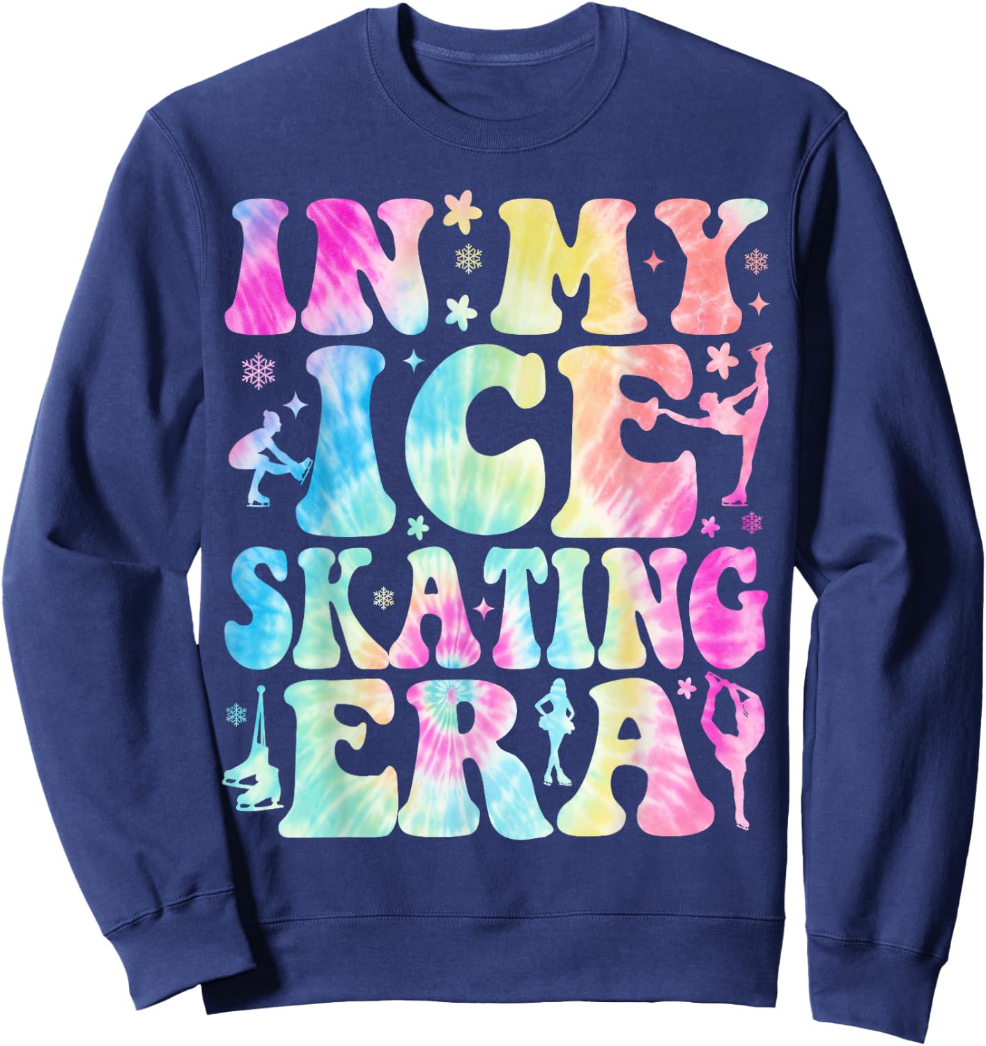 In My Ice Skating Era Sweatshirt - Sweatshirt | Navy