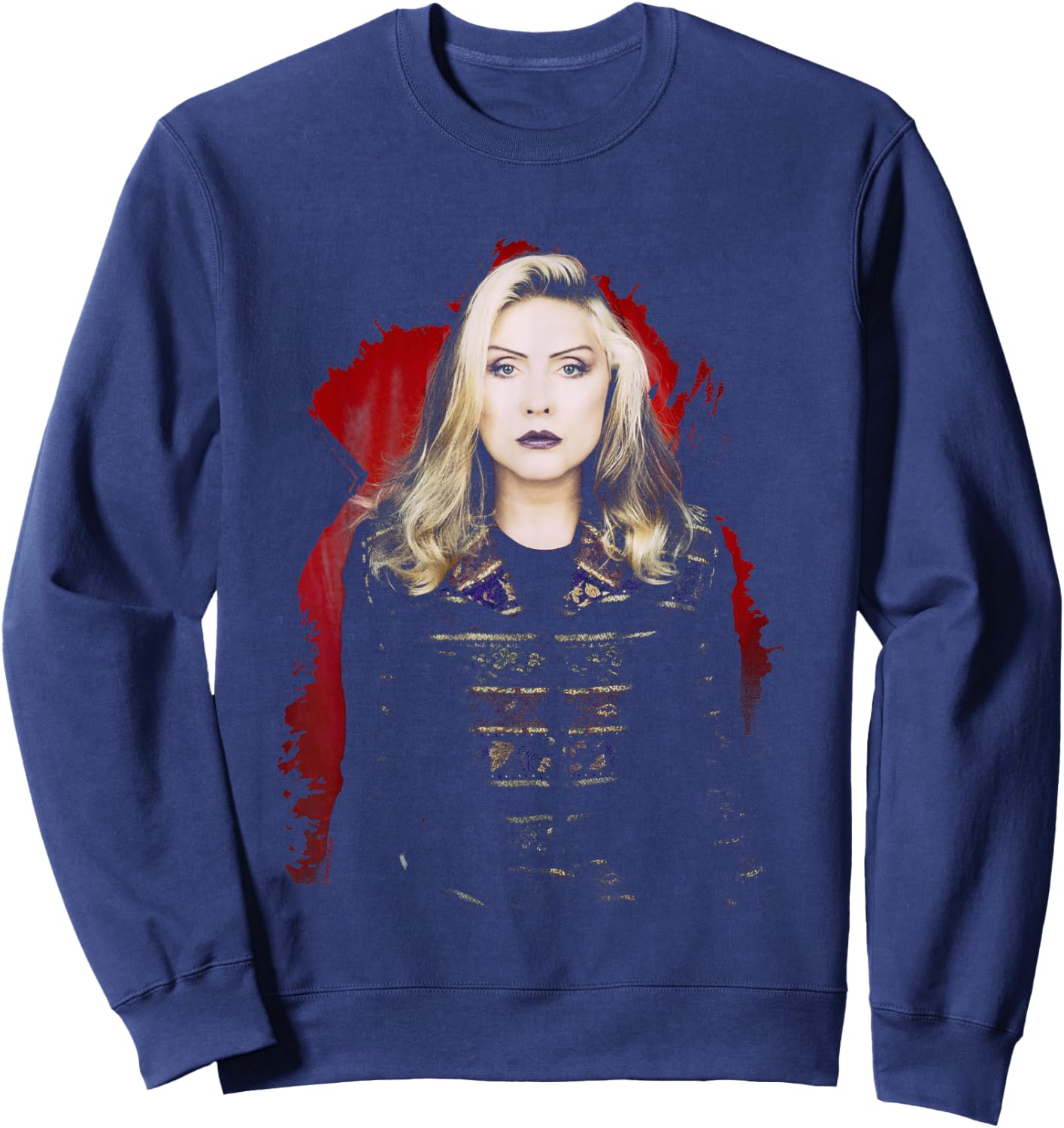 Blondie Singer Debbie Harry By Simon Fowler Sweatshirt - Sweatshirt | Navy