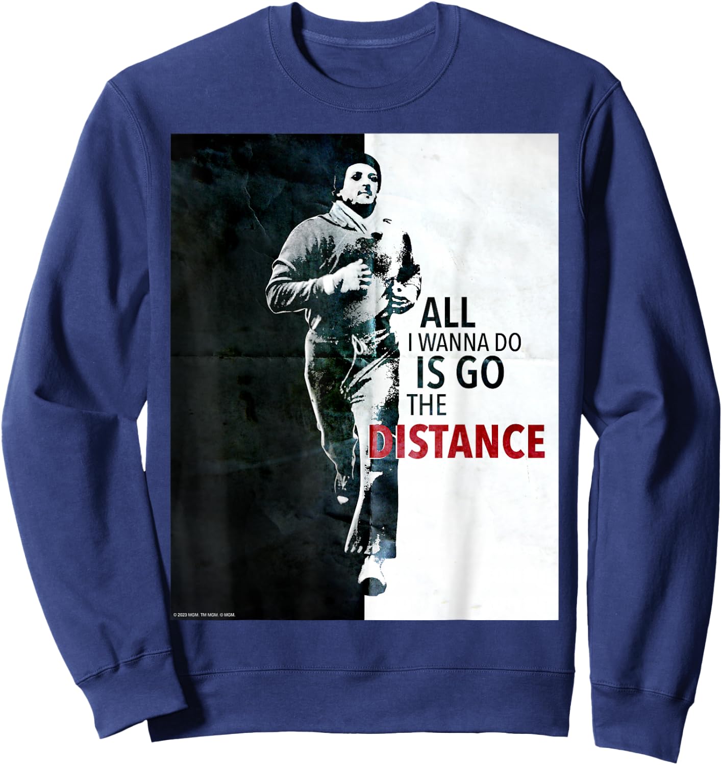 Rocky Go The Distance Sweatshirt - Sweatshirt | Navy