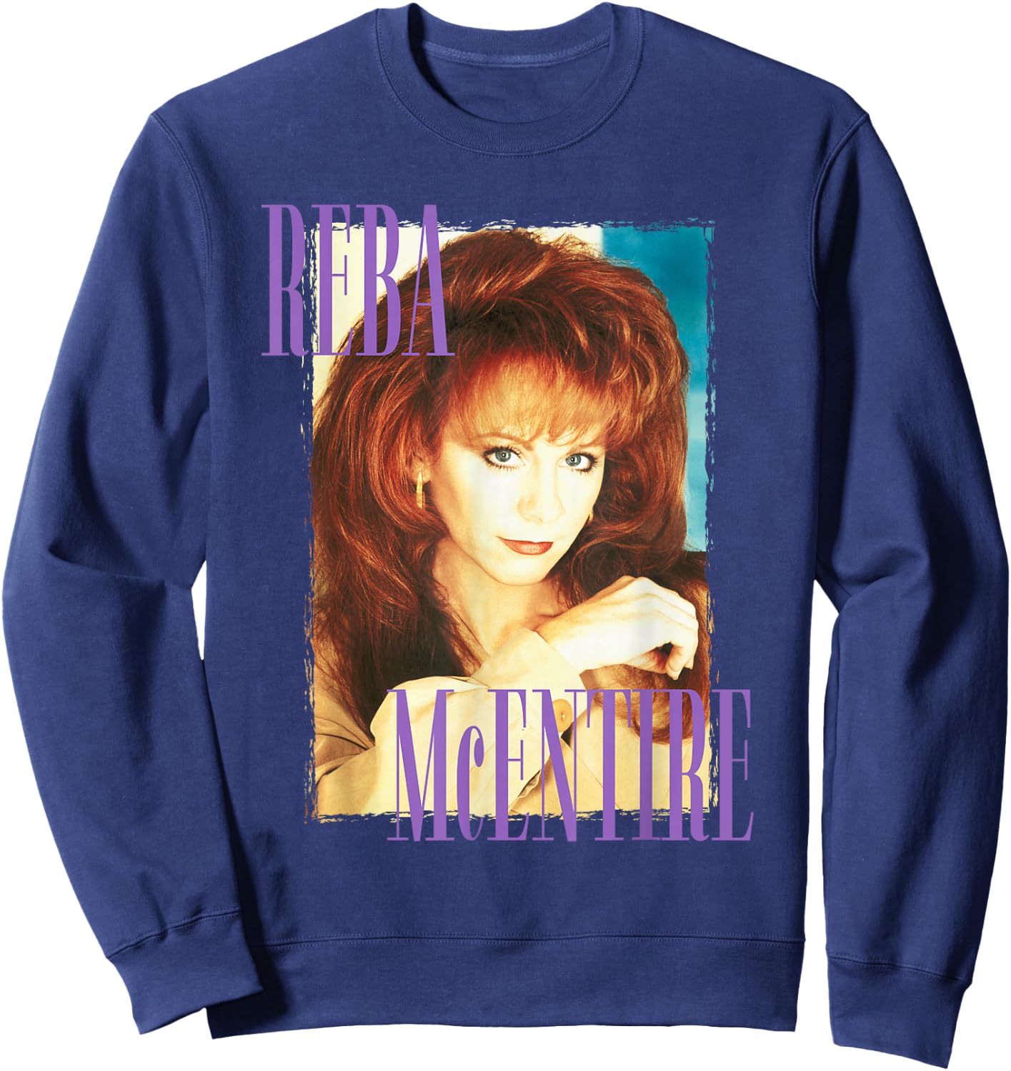 Reba: Greatest Hits Volume Two , Small, Black Sweatshirt - Sweatshirt | Navy