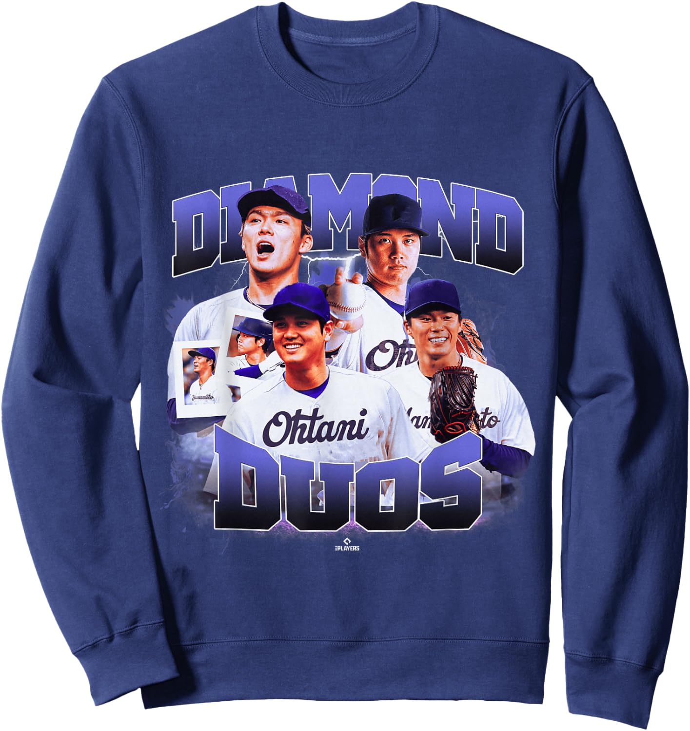 Yamamoto & Ohtani | Los Angeles Duos | MLBDDUO4003-S Sweatshirt - Sweatshirt | Navy