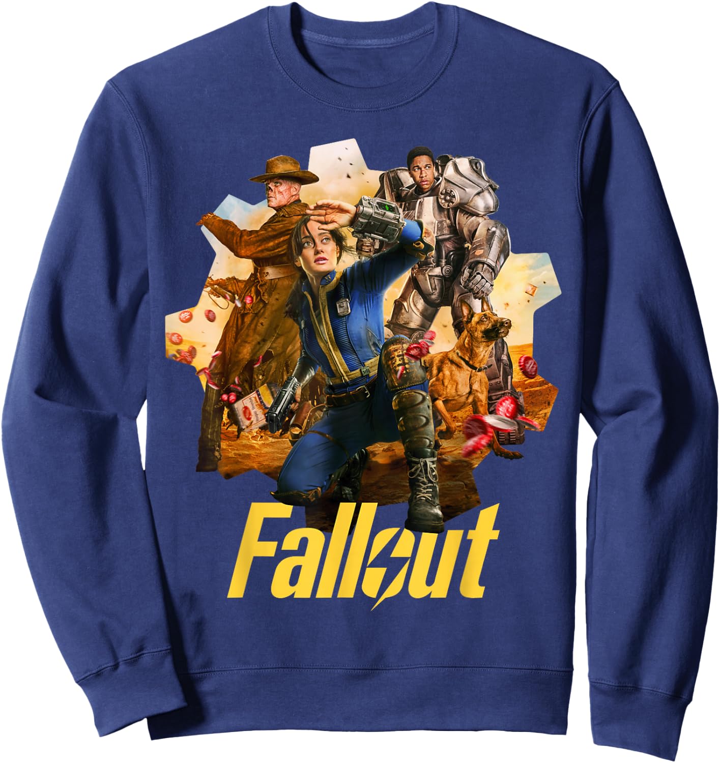 Fallout - Ensemble Sweatshirt - Sweatshirt | Navy